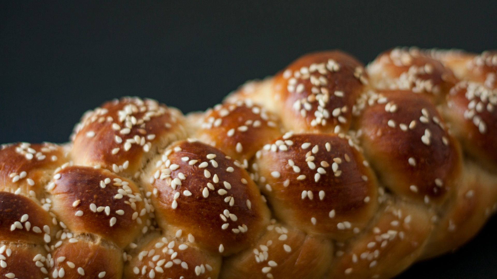 brown bread with chocolate on top