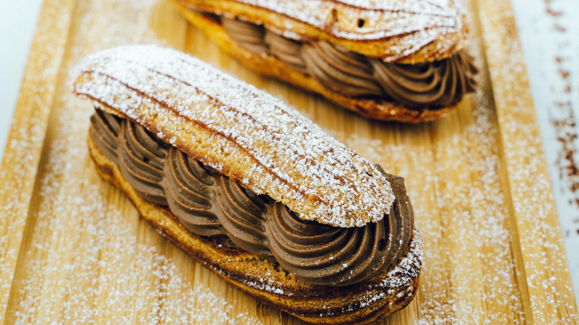 brown bread on brown wooden table