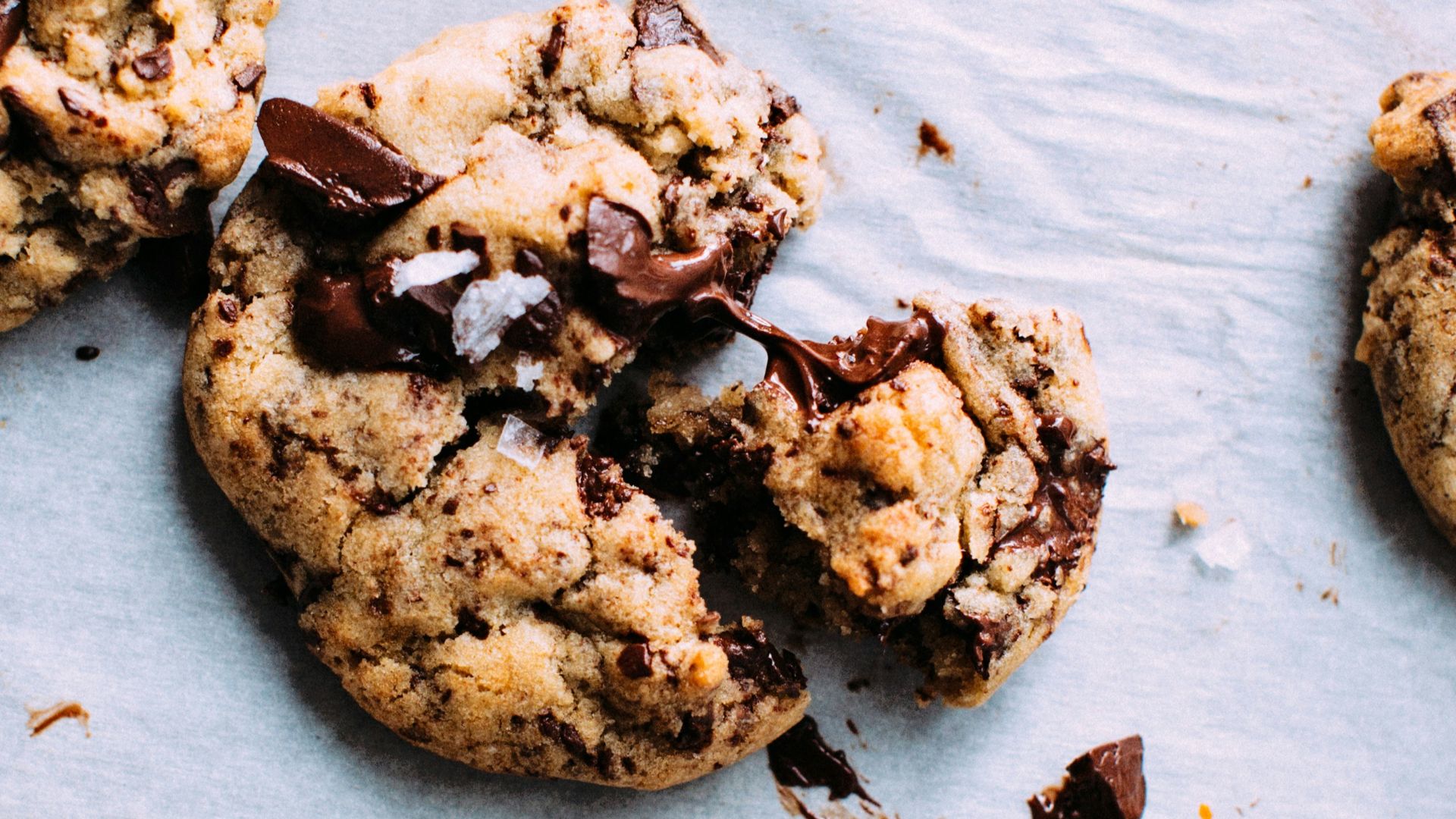 close-up photo of baked cookies