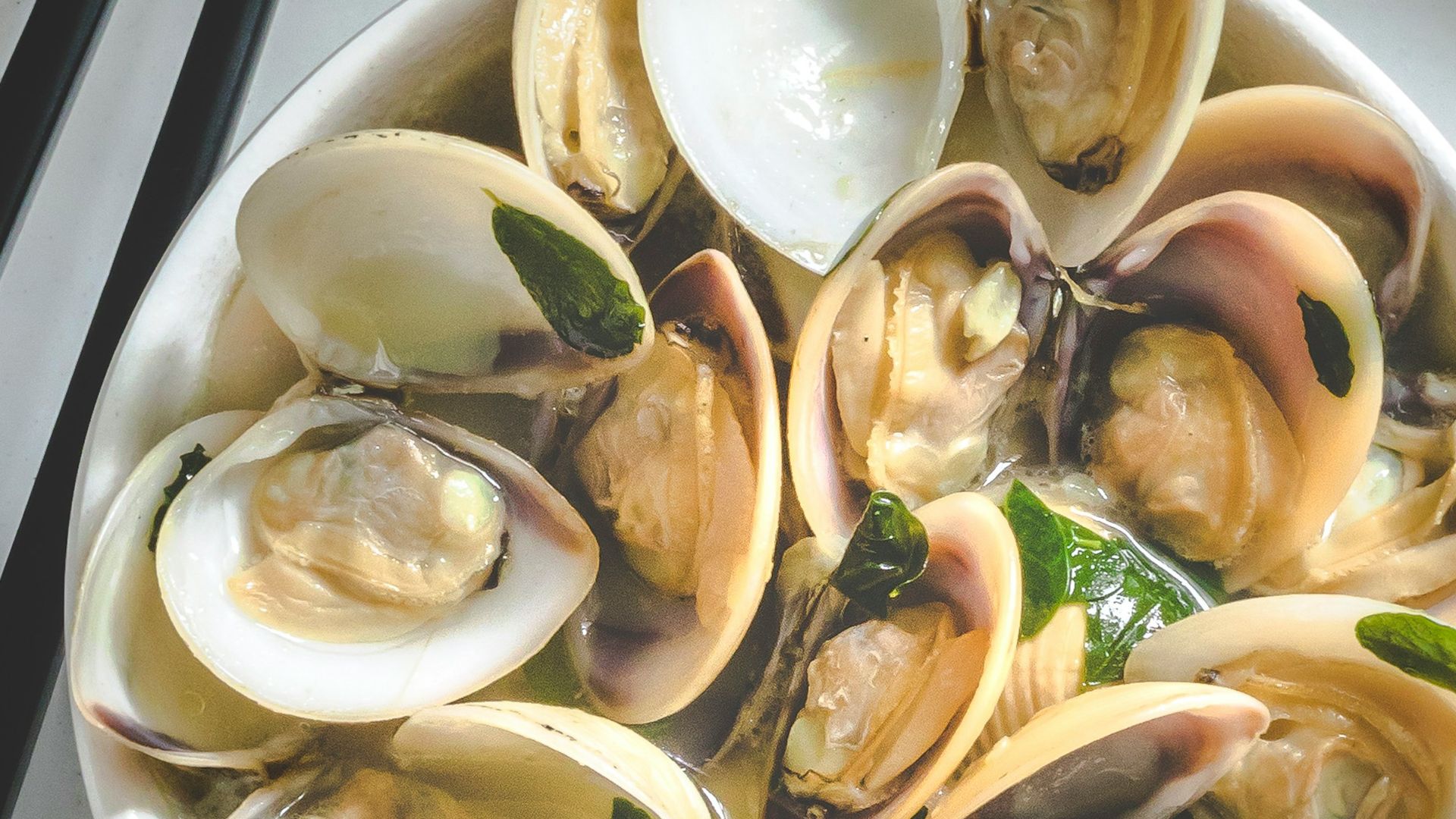 seafood dish in white plate