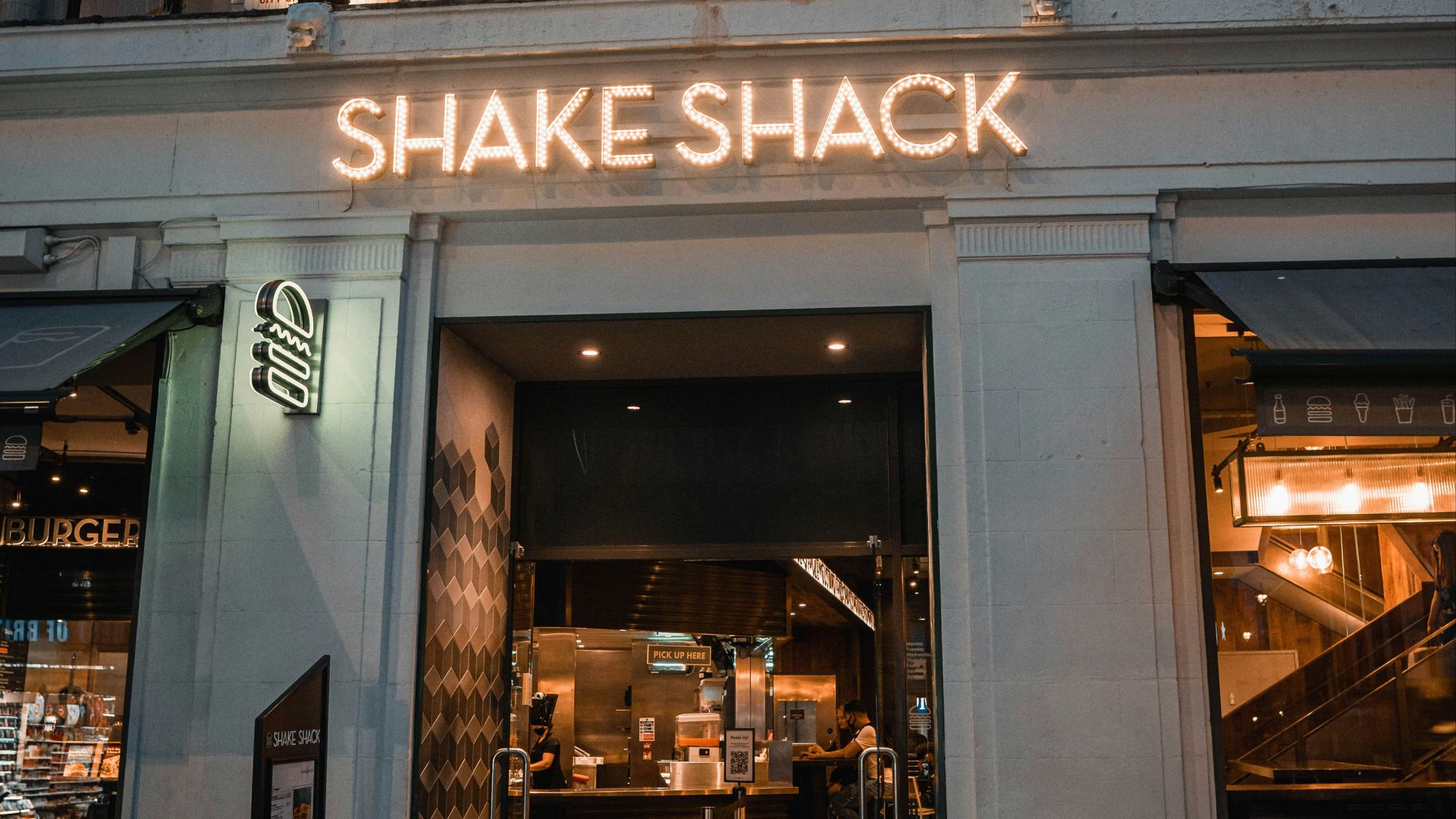 white and brown UNKs restaurant