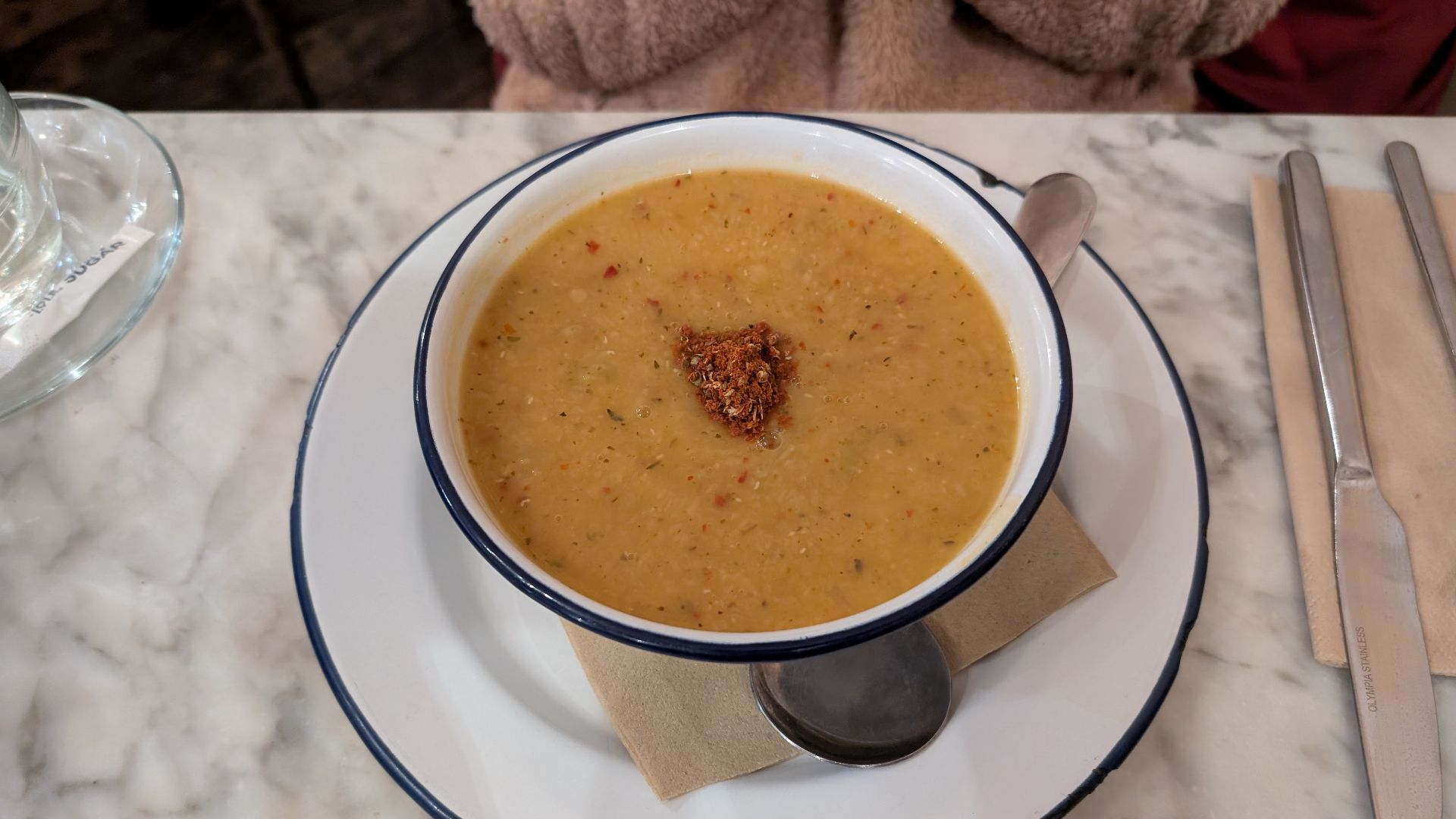 File:Homemade Lentil Soup - Lavash 2025-02-10.jpg