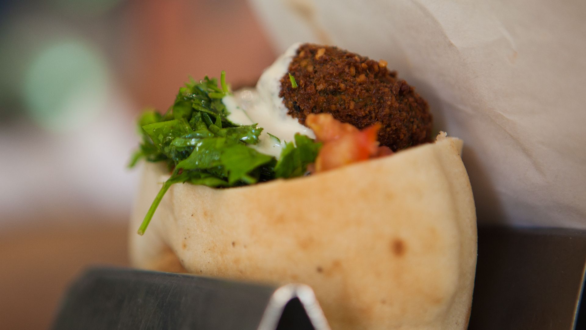 File:Falafel in a pita.jpg