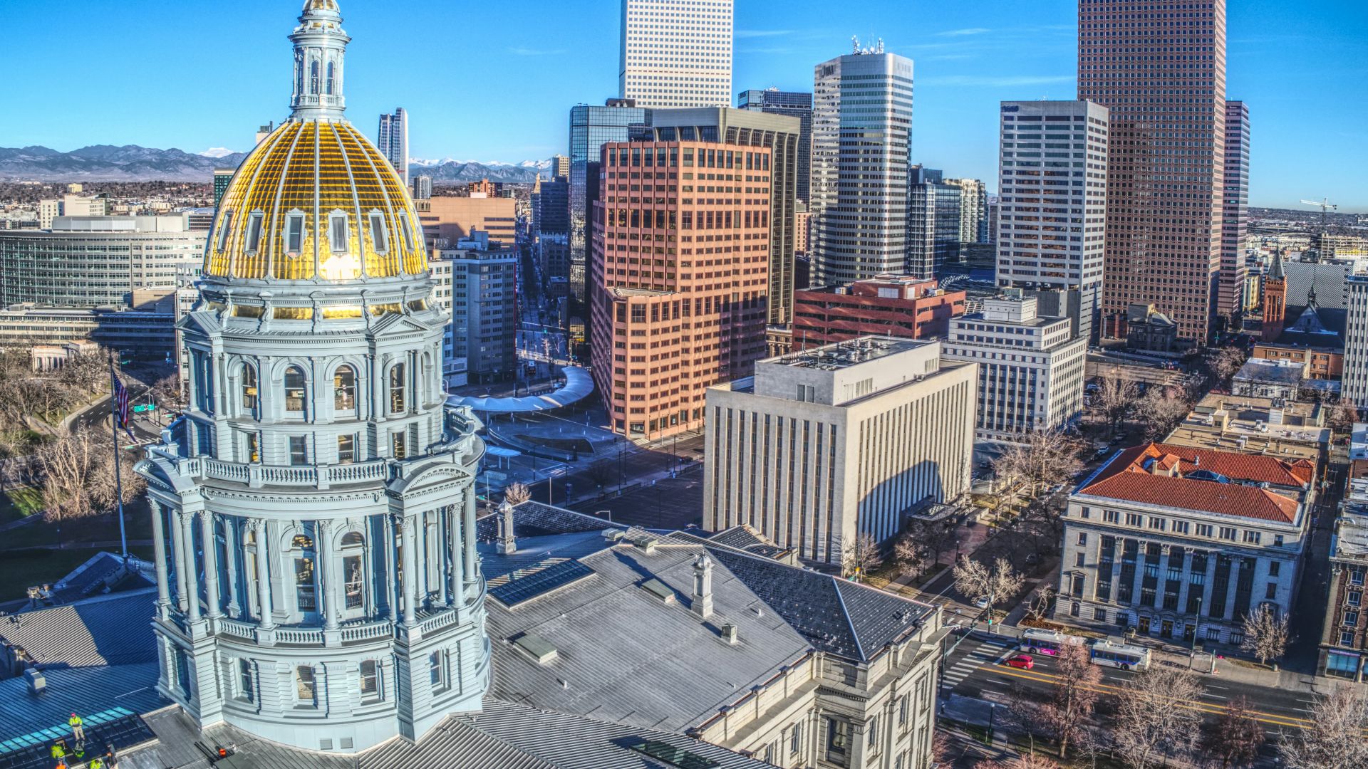 white and gold dome building