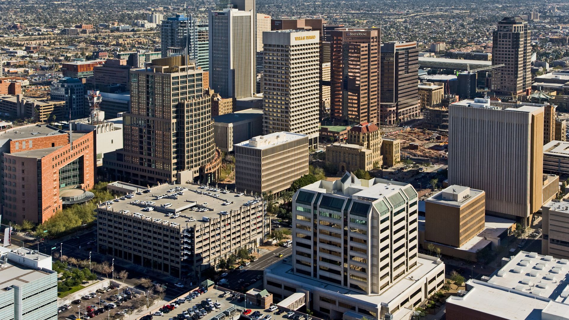 File:Downtown Phoenix Aerial Looking Northeast.jpg