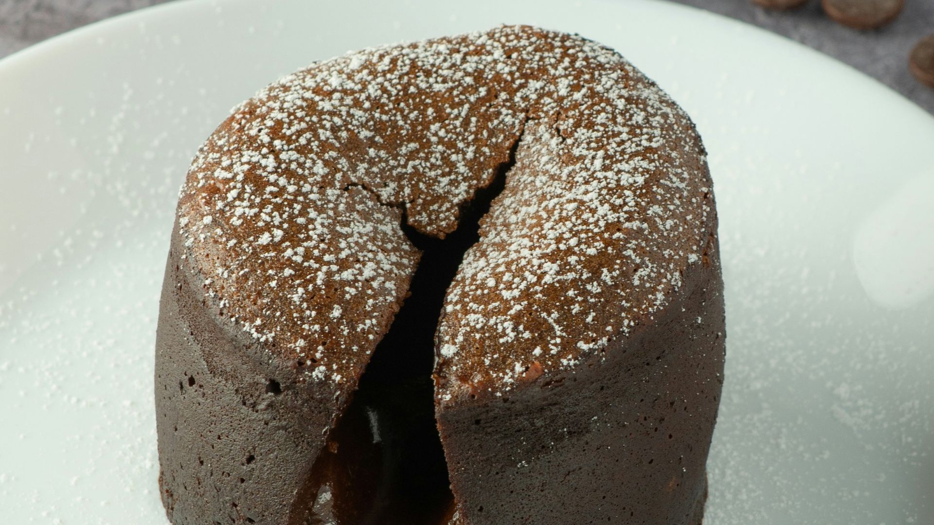 chocolate cake on white ceramic plate