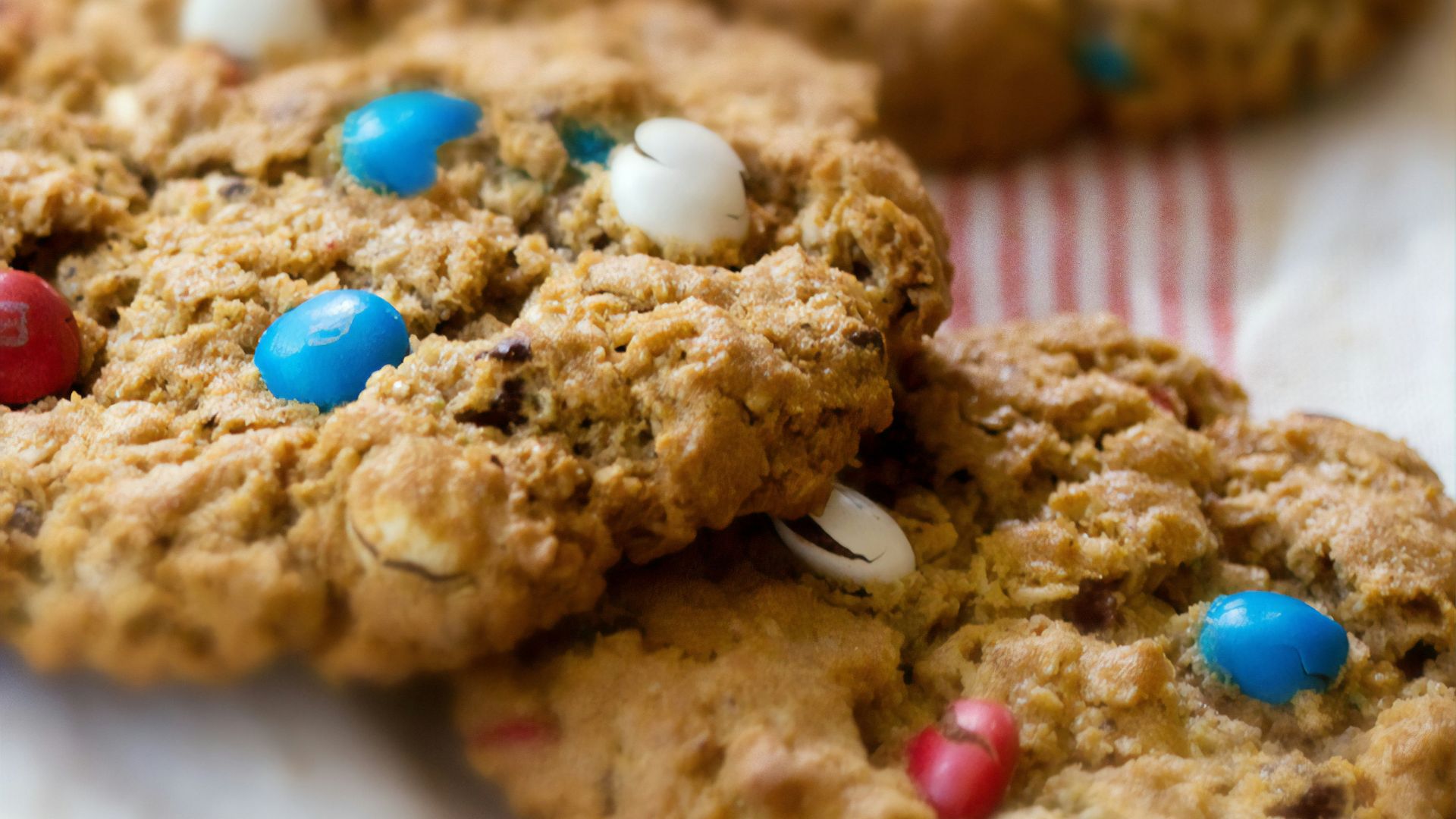 brown cookies on white textile