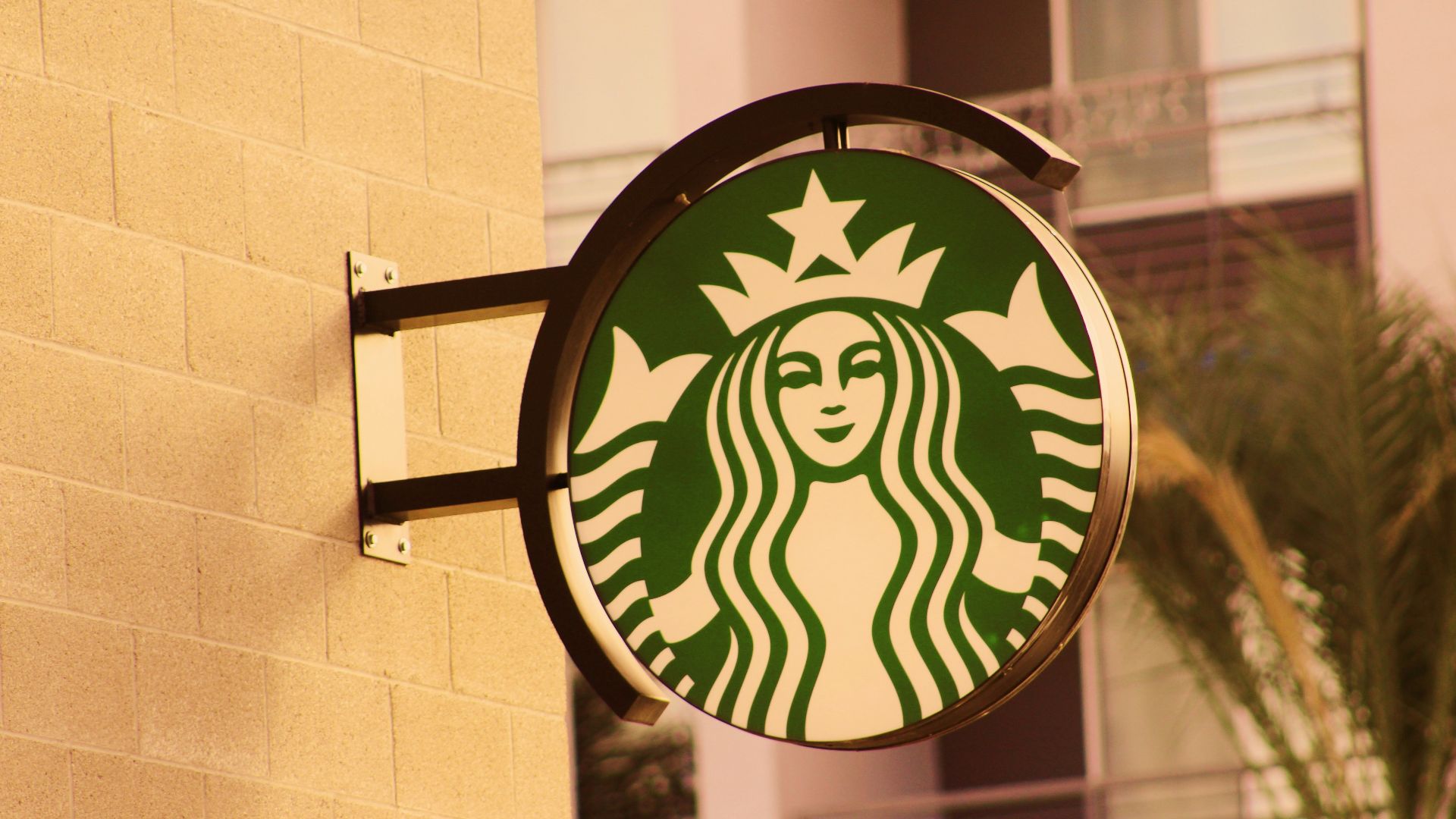 Starbucks sign