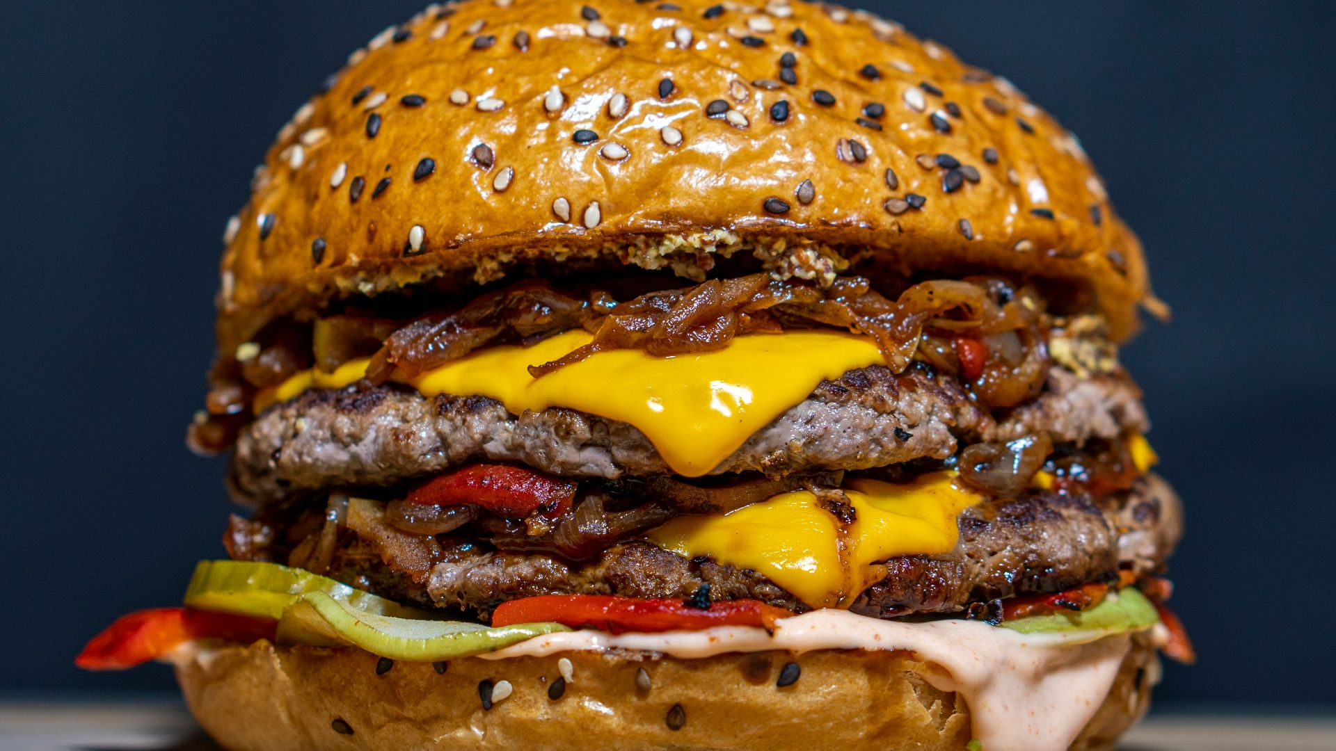 double patty cheeseburger