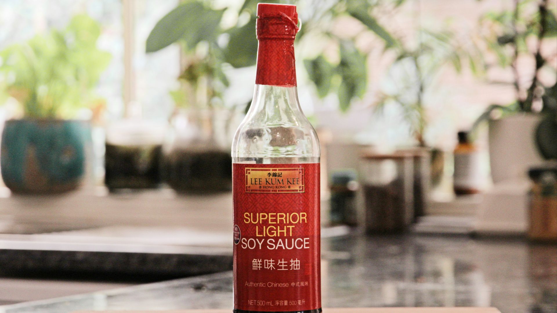 a bottle of liquor sitting on top of a counter
