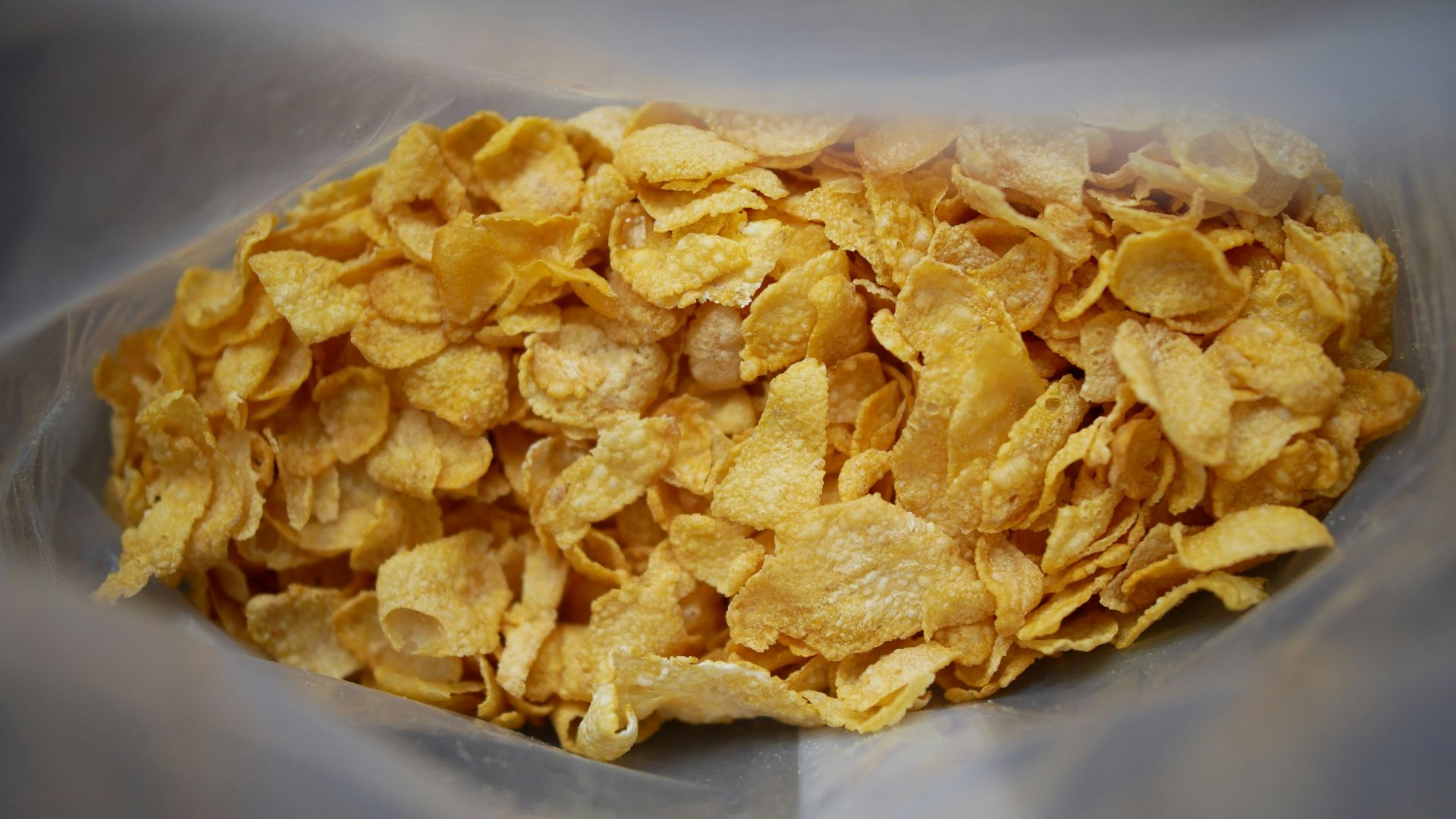 brown chips on white paper