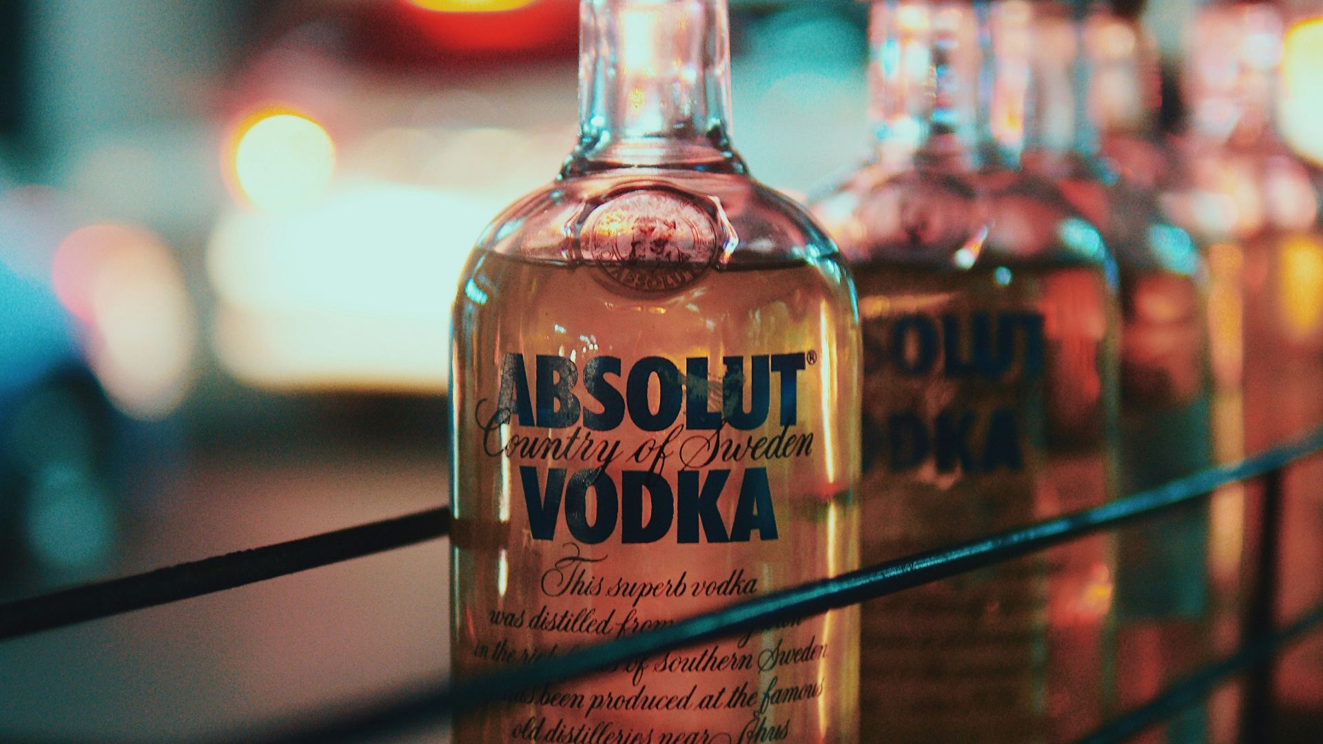 Absolut Vodka bottle lot