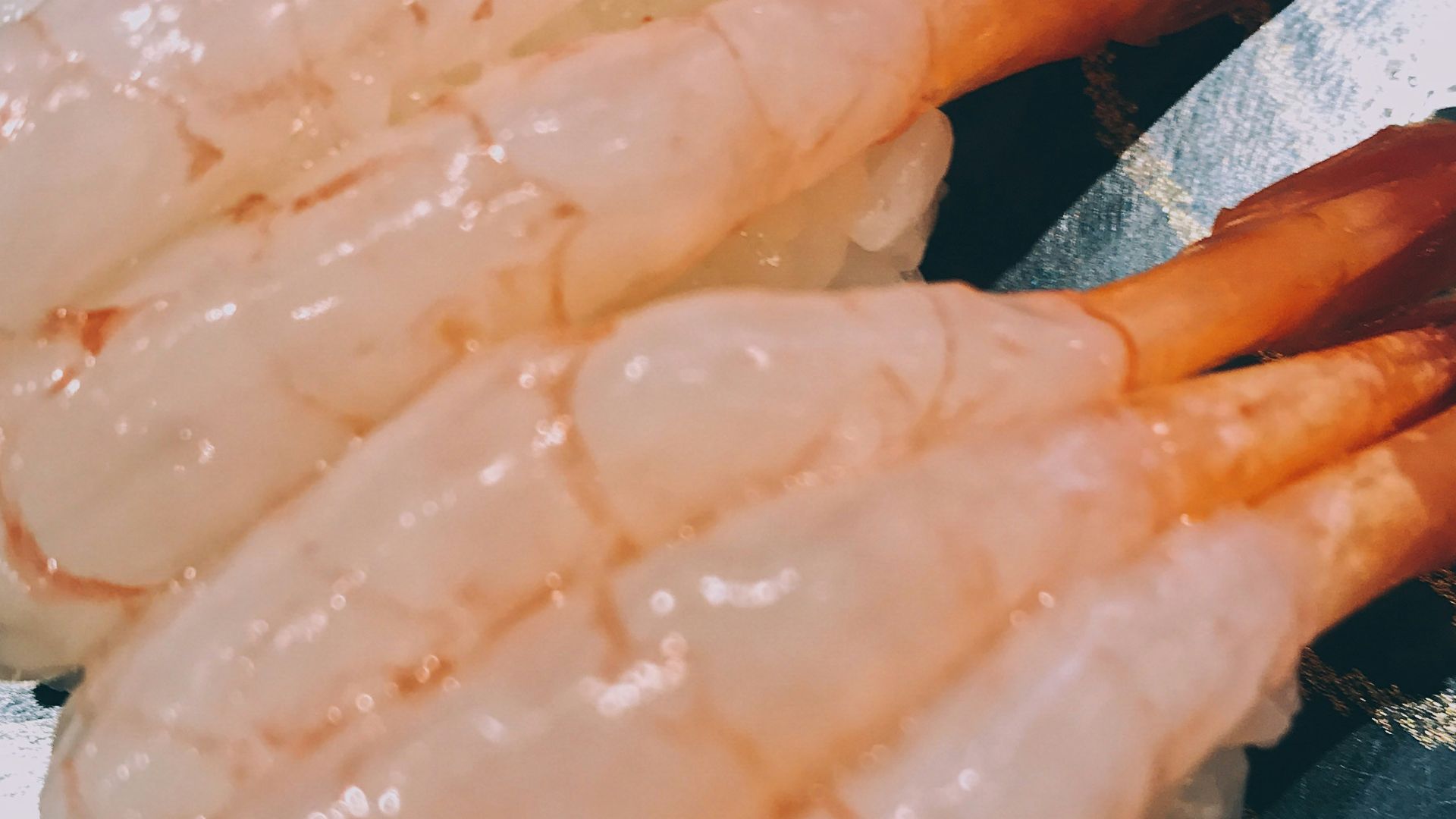 orange and white plastic gloves