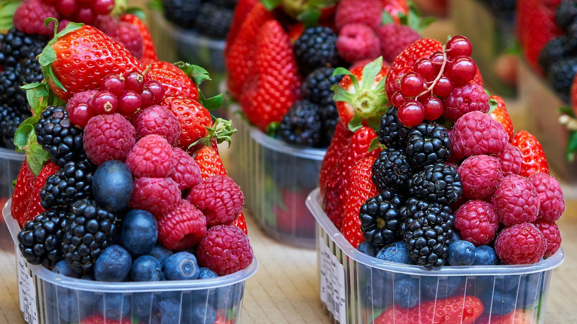 raspberry and blueberry lot