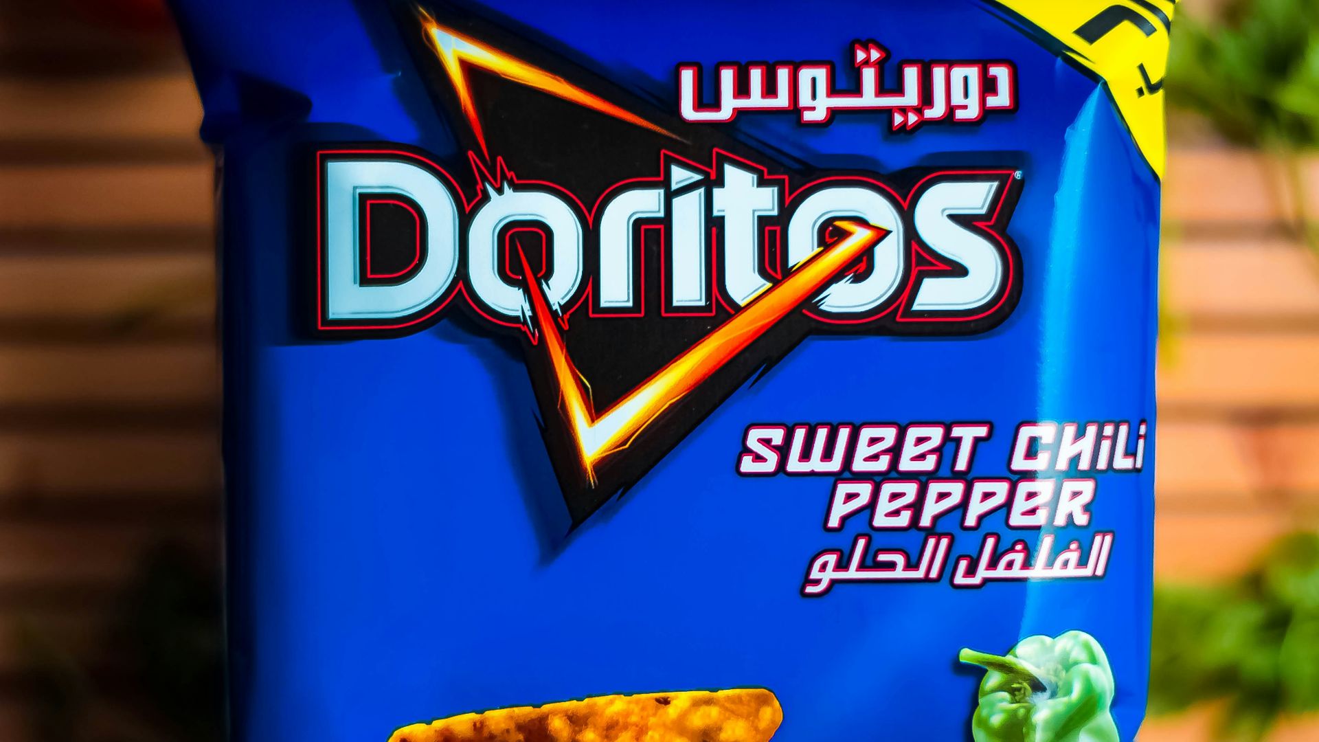 person holding doritos cool ranch pack