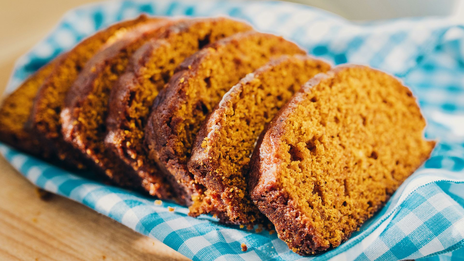 a close up of slices of cake on a plate
