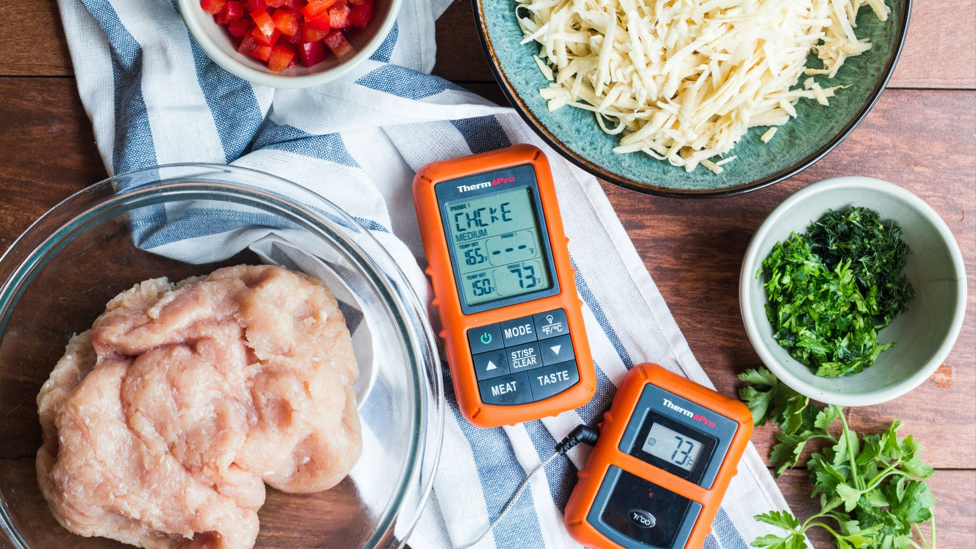 blue and black digital device at 12 00