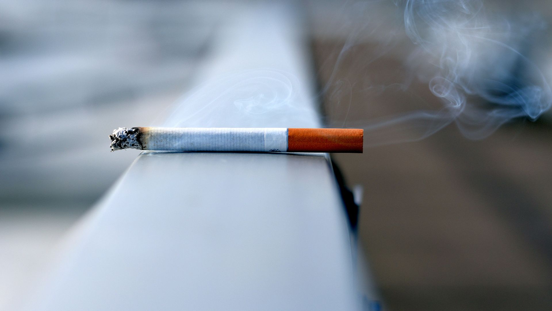 white cigarette stick on white wall