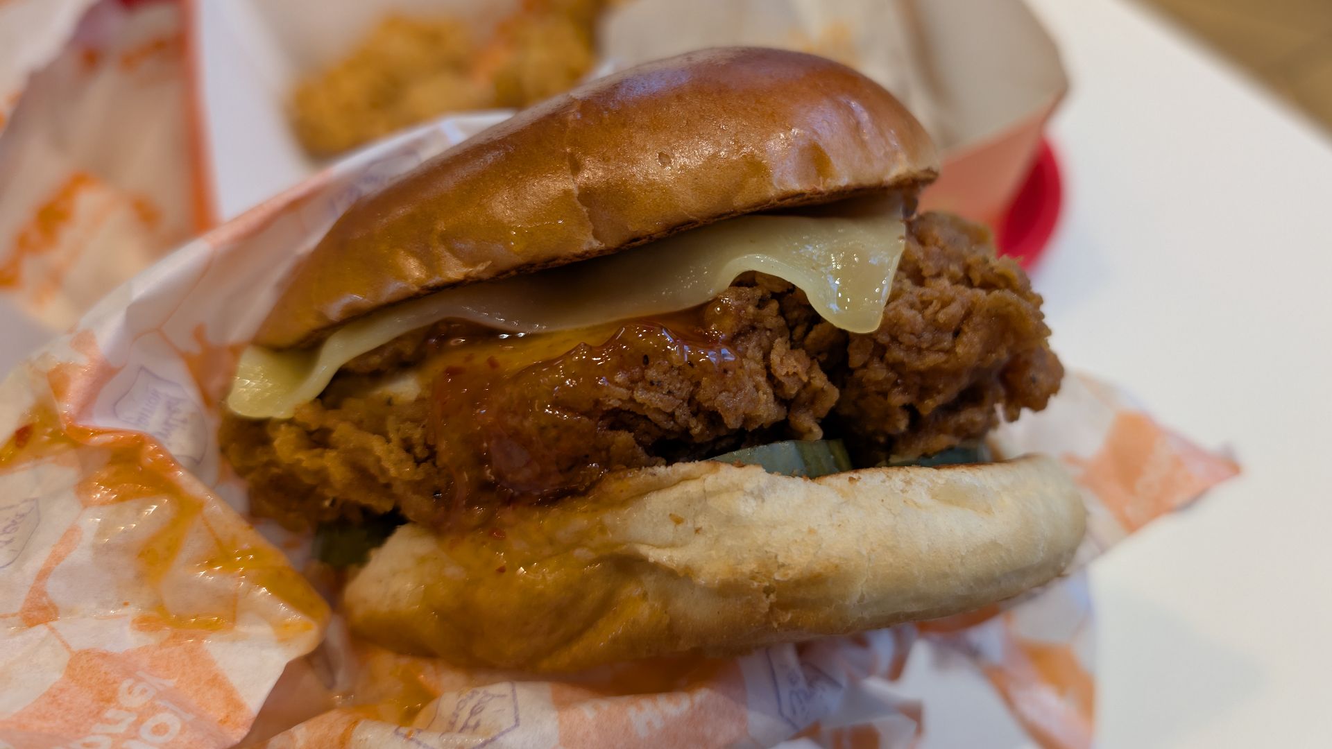 File:Hot Honey Sandwich - Popeyes 2025-08-17.jpg
