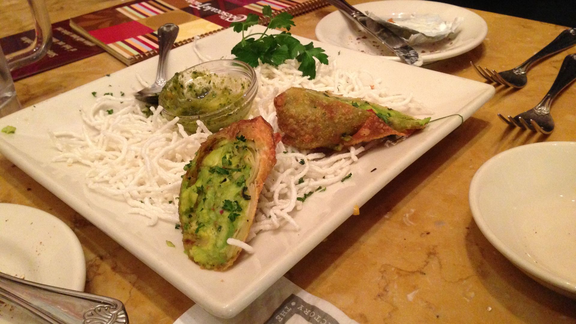 File:Avocado Eggrolls from Cheesecake Factory.jpeg