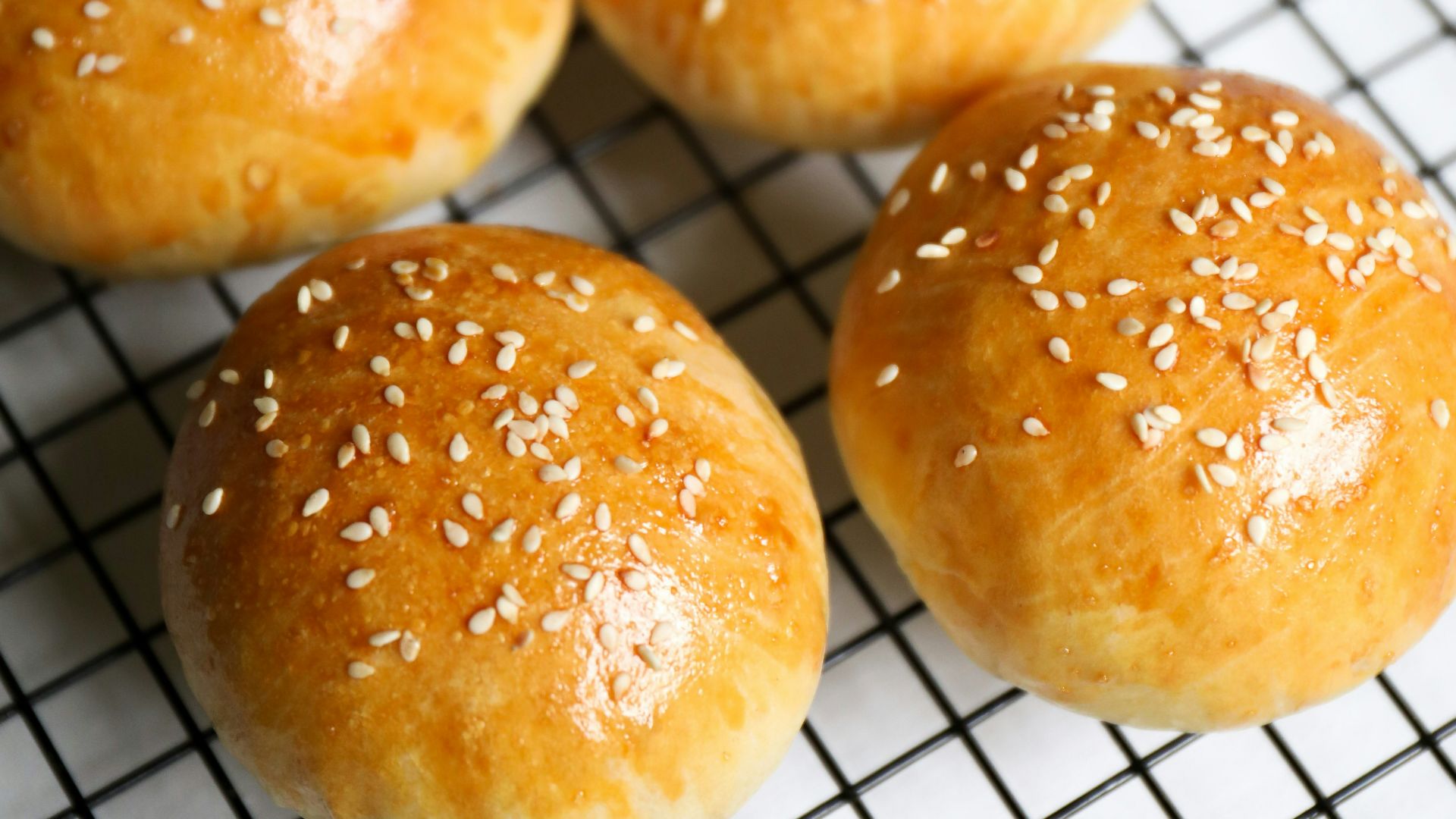 brown bread on white paper