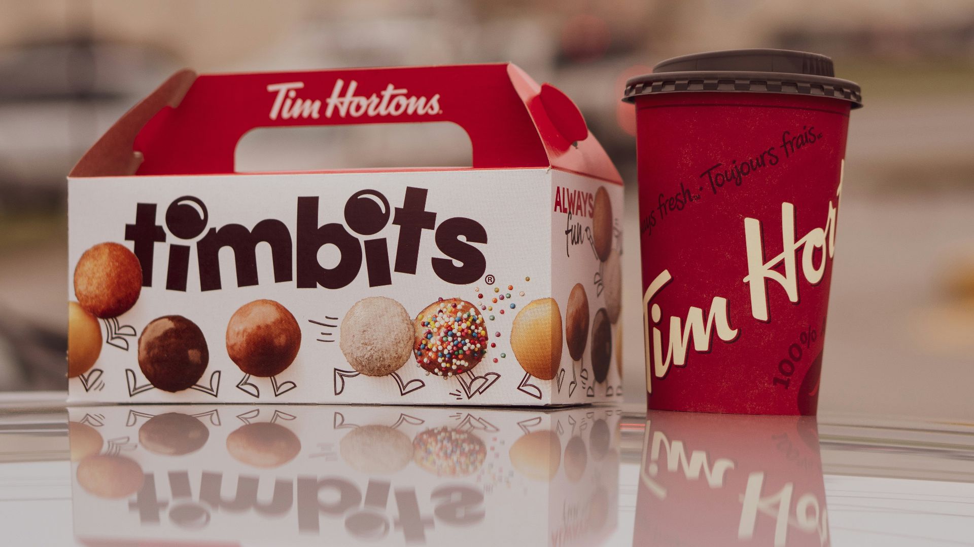 Timbits doughnut box