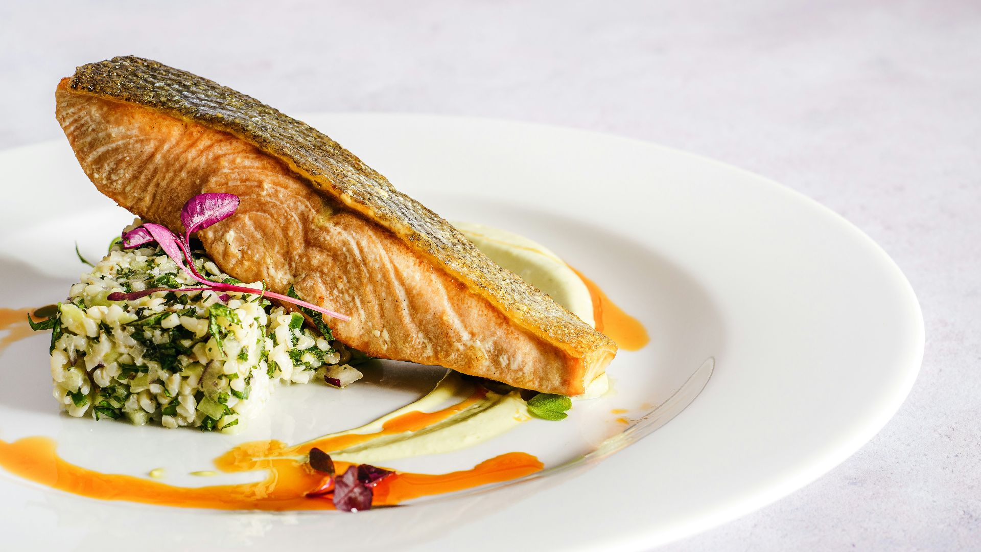 sliced bread on white ceramic plate