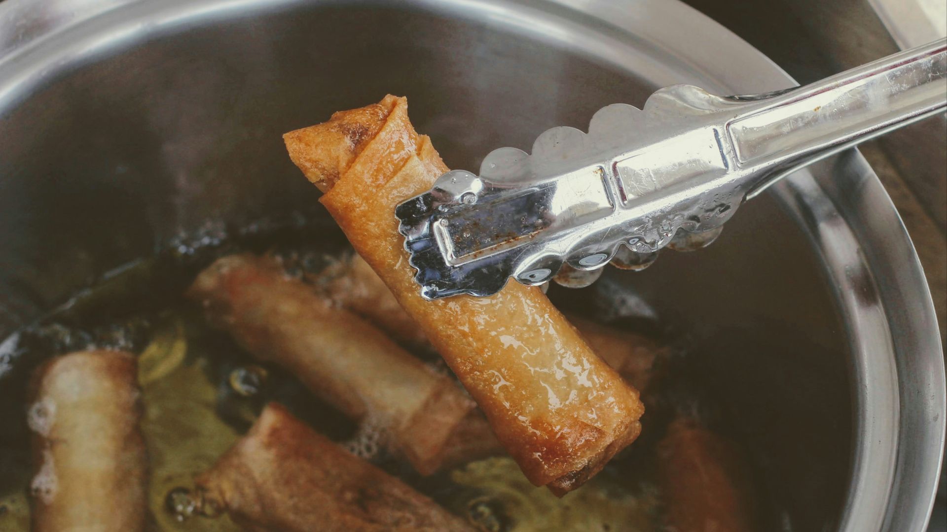 stainless steel fork on stainless steel round plate