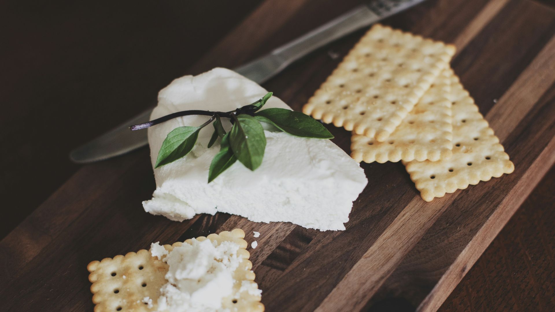 biscuits on chopping board