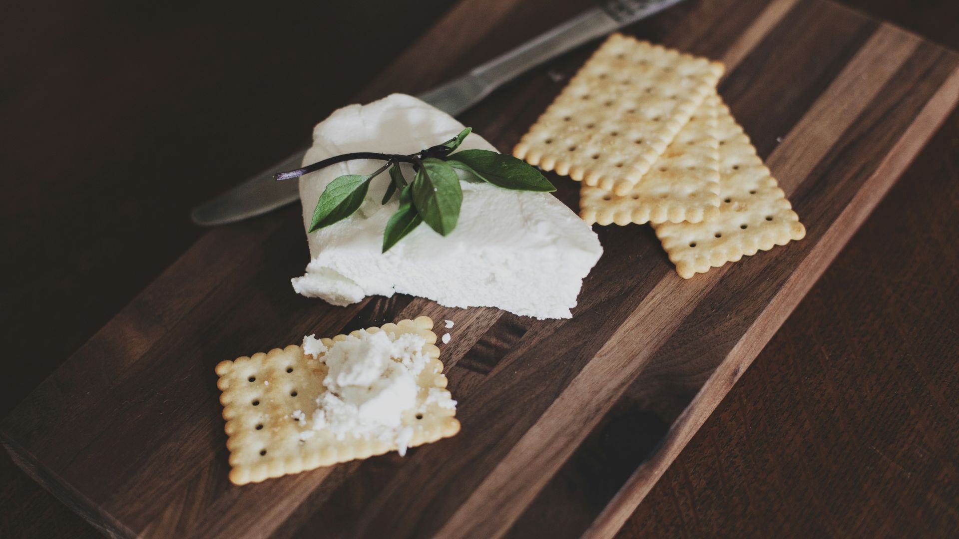 biscuits on chopping board