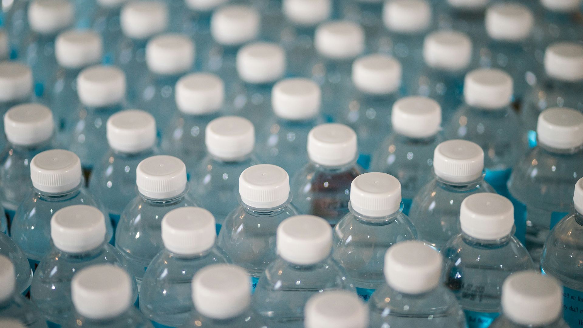 white plastic bottle lot