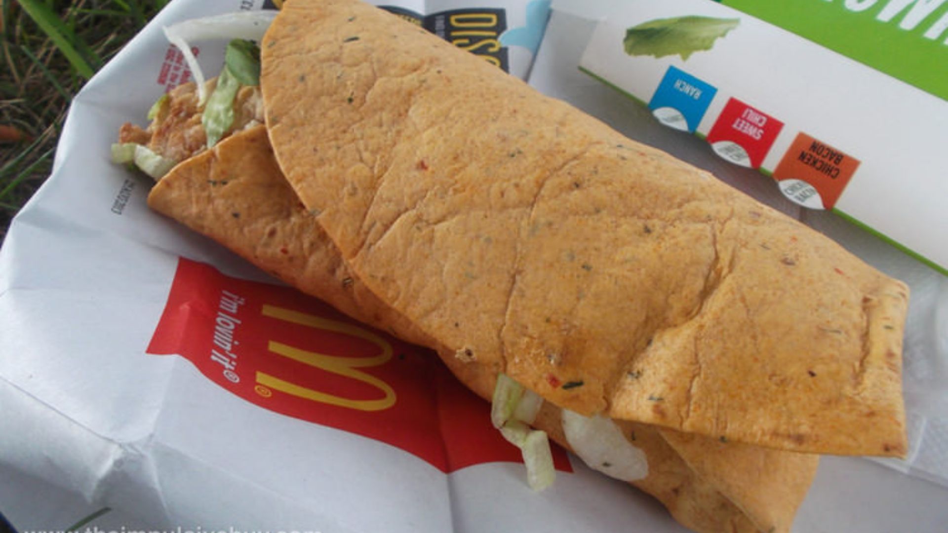 File:McDonald's Chicken Caesar Premium McWrap Tomato Basil Wrap (10035951784).jpg
