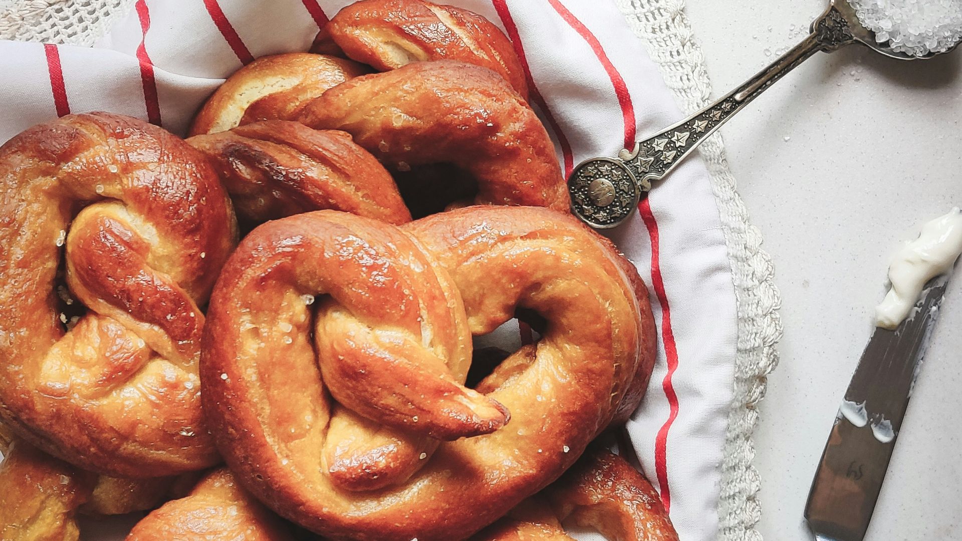 a bunch of doughnuts are on a plate