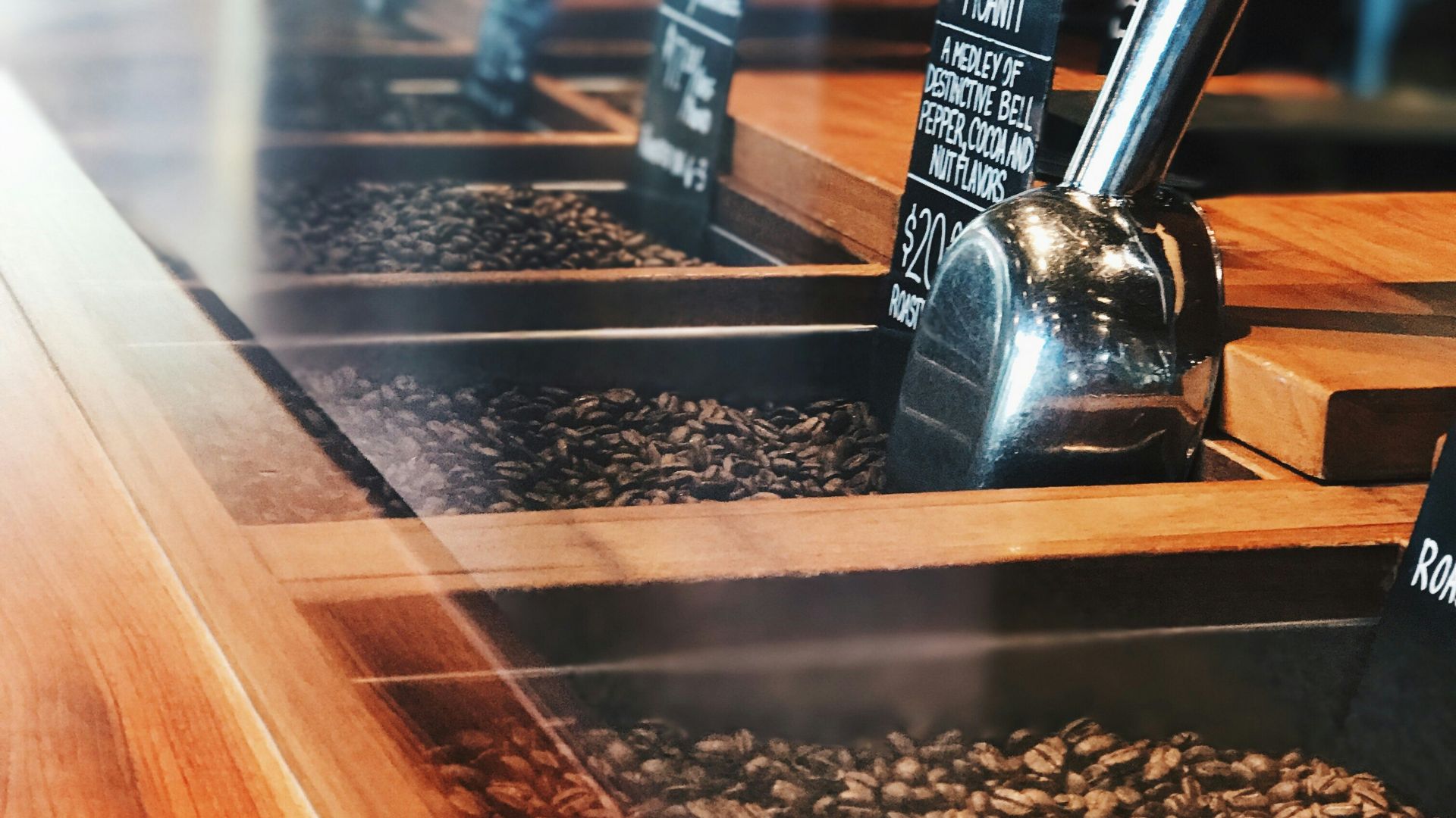 assorted coffee bean