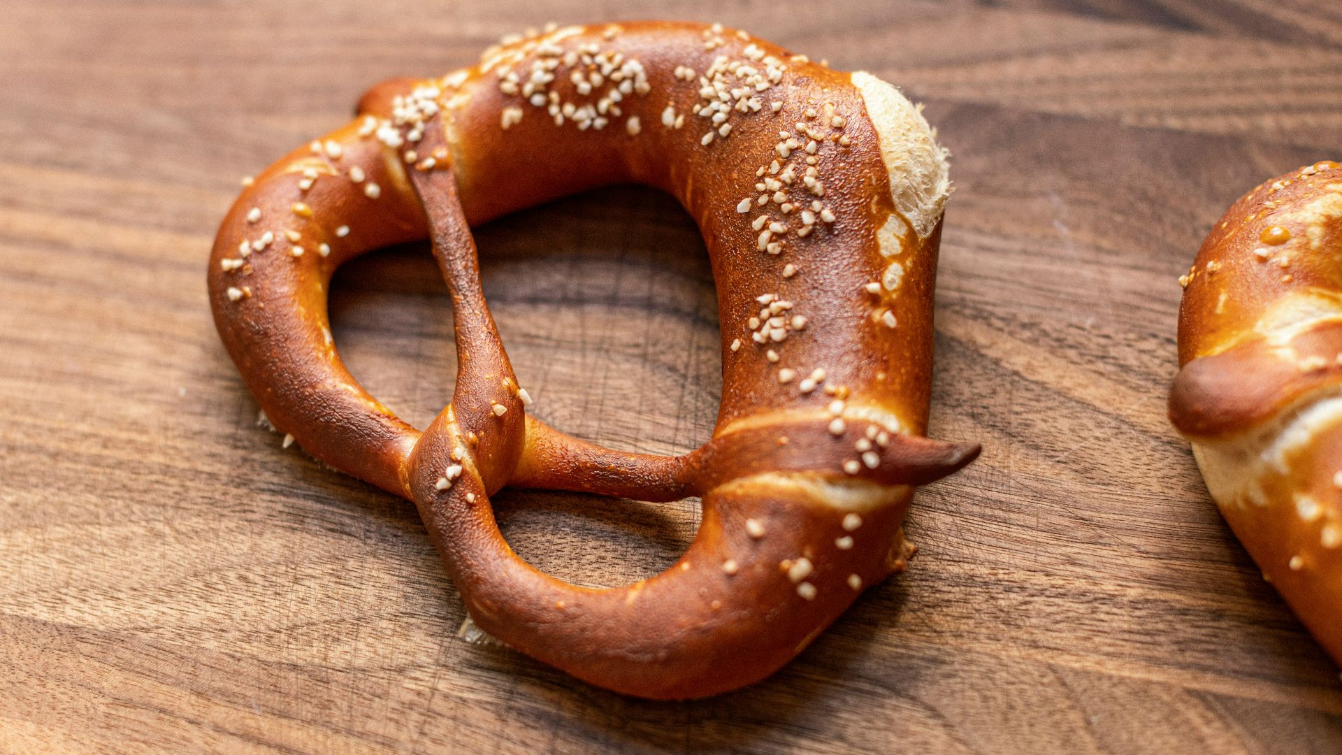 baked heart shaped bread
