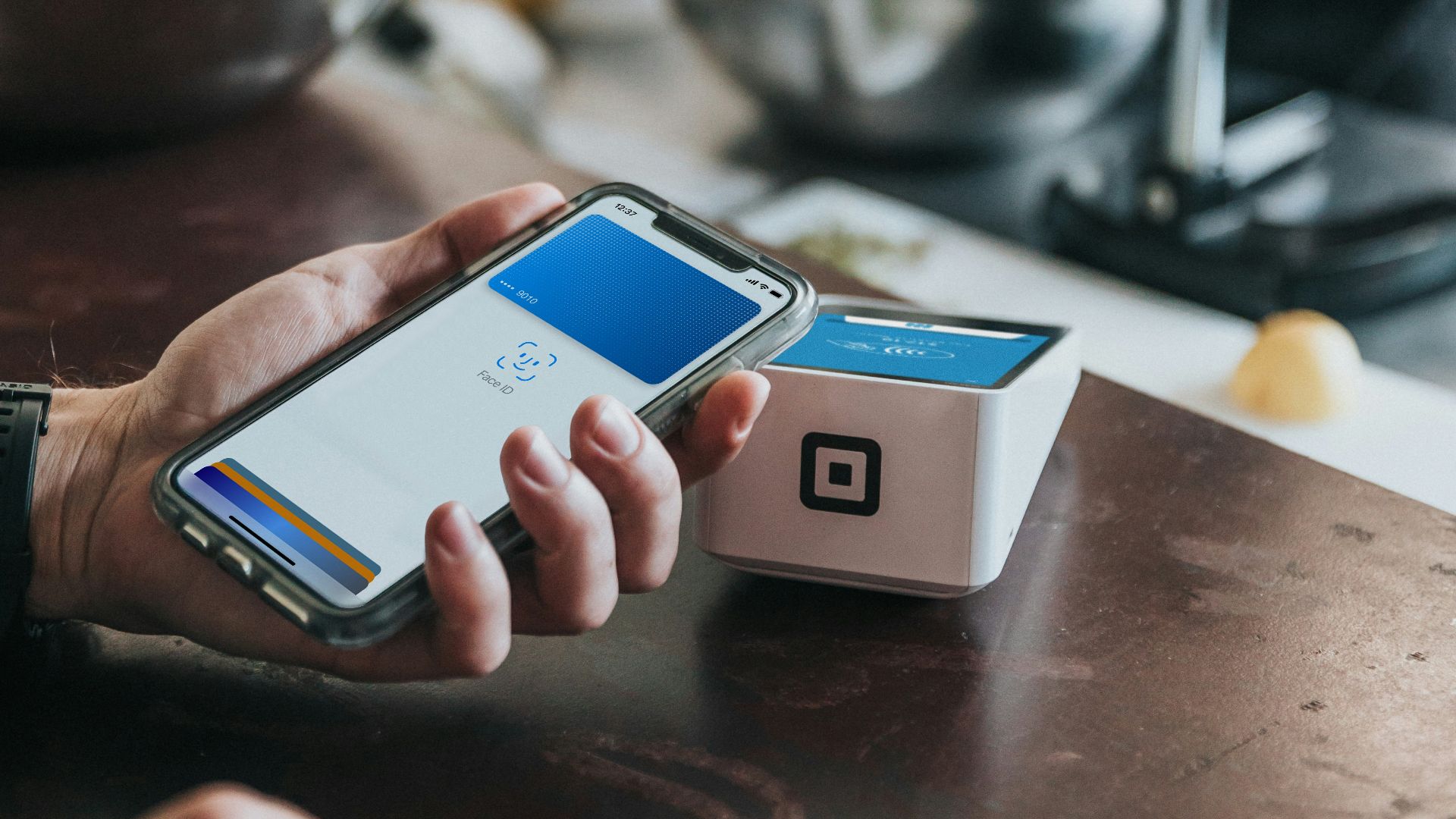 black Android smartphone