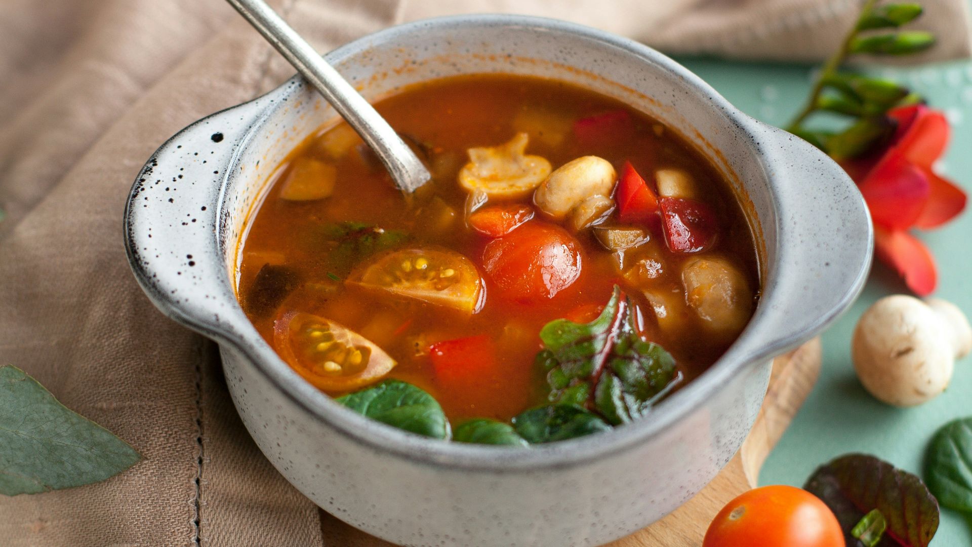 stainless steel spoon on white ceramic bowl