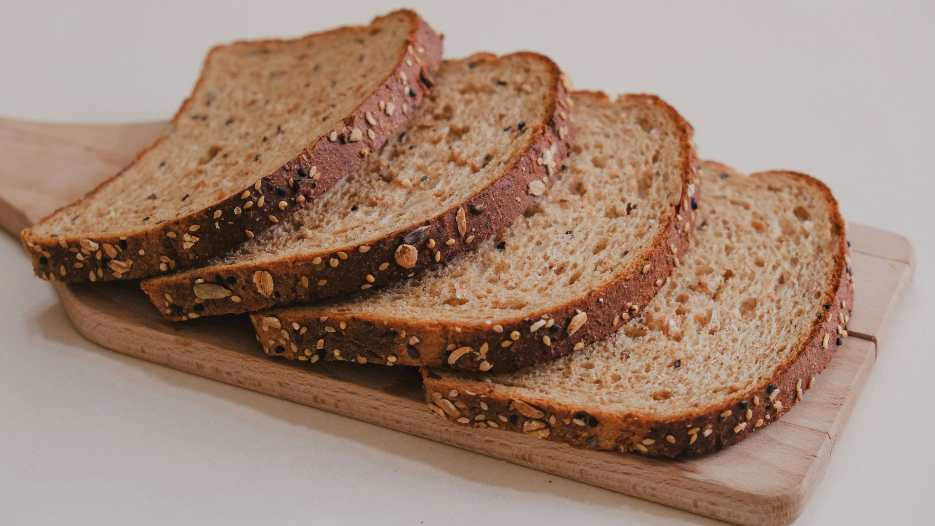 brown bread on brown wooden tray