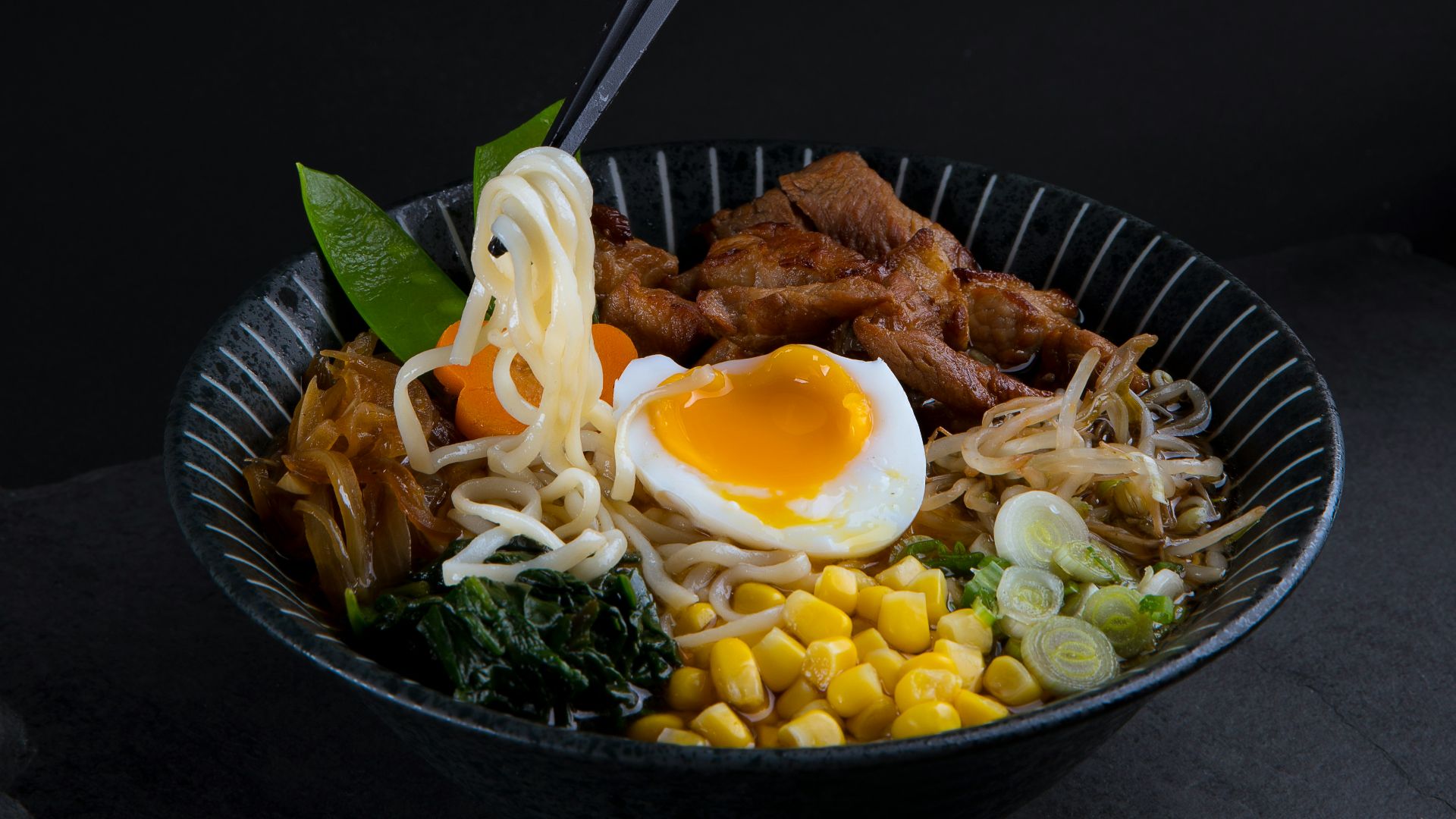 Ramen dish