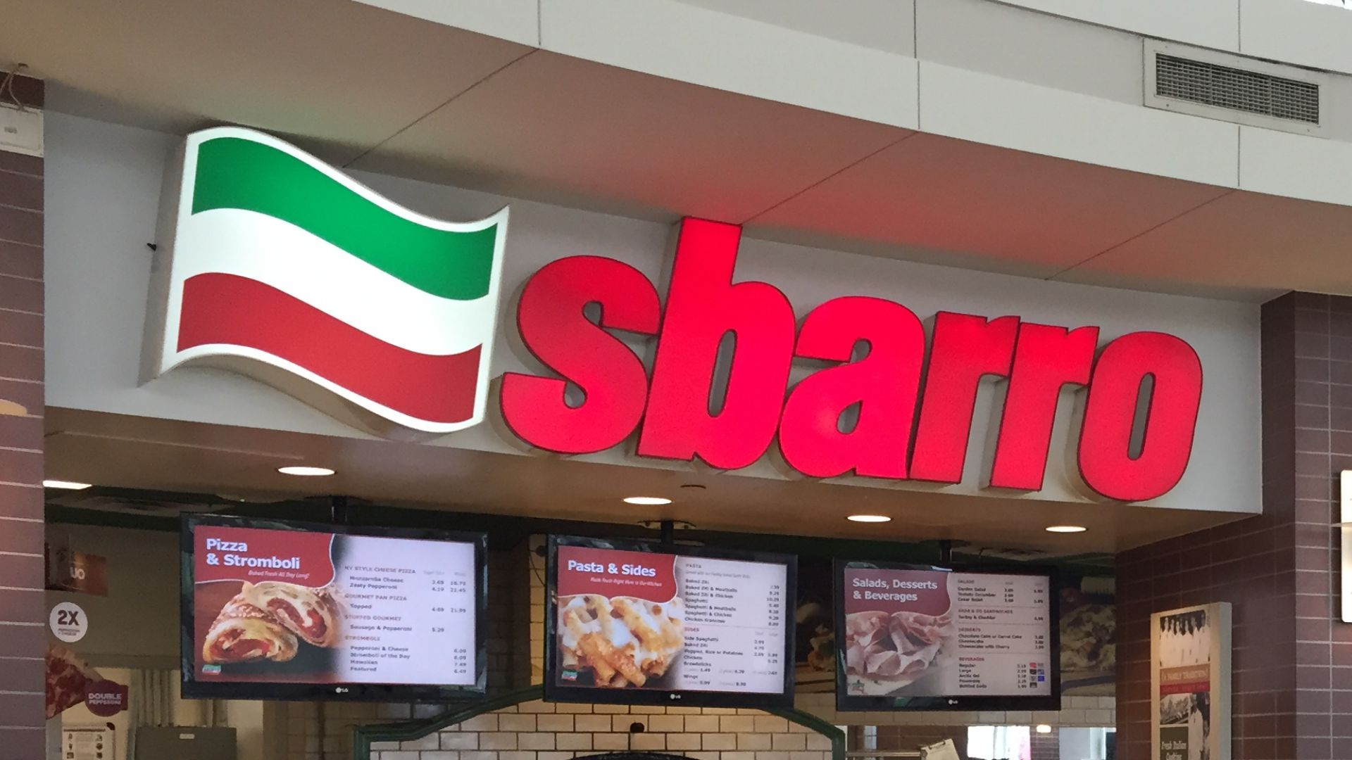 File:2015-05-11 16 22 23 Sbarro restaurant at the Commodore Perry Service Plaza along the Ohio Turnpike (Interstates 80 and 90) in Riley Township, Sandusky County, Ohio.jpg