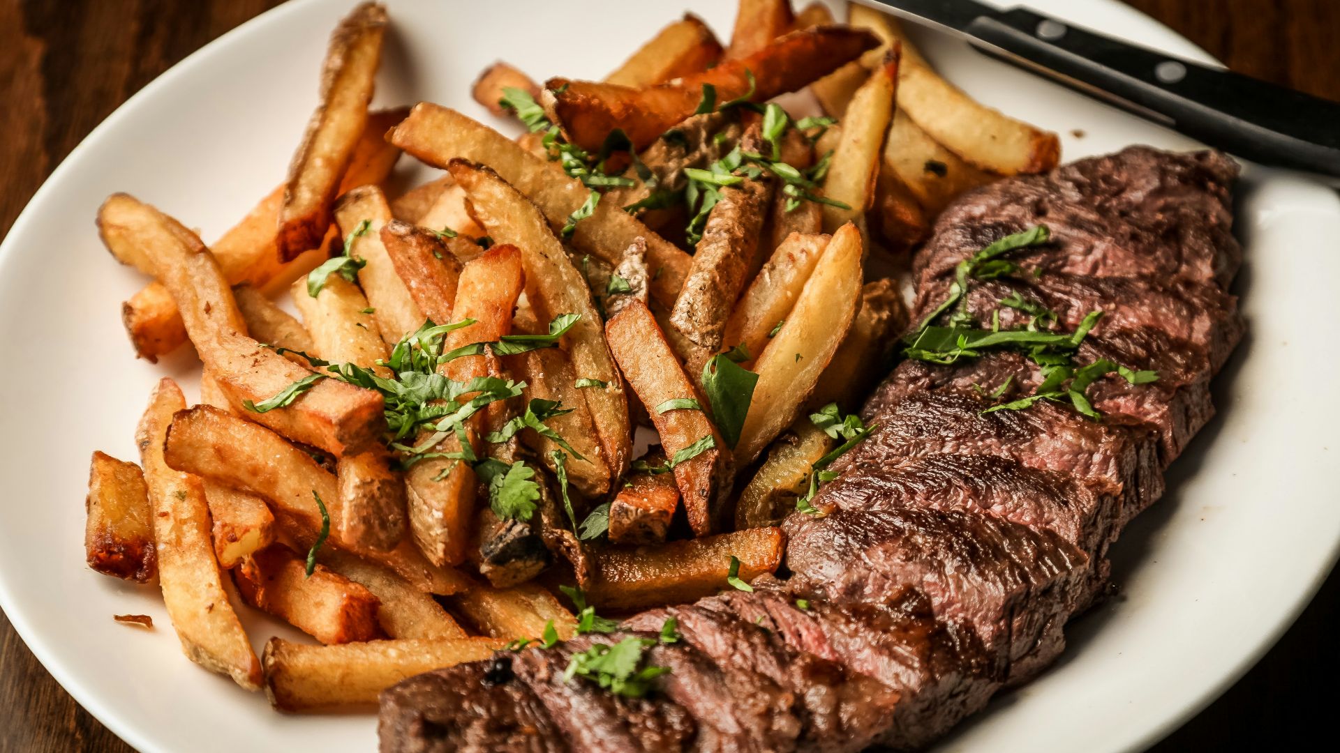 grilled meat on white ceramic plate