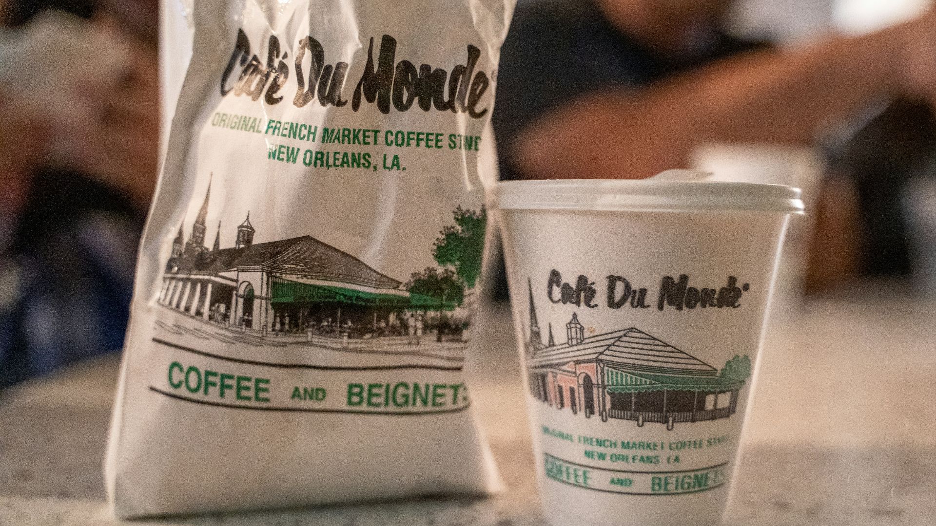 white and green plastic pack