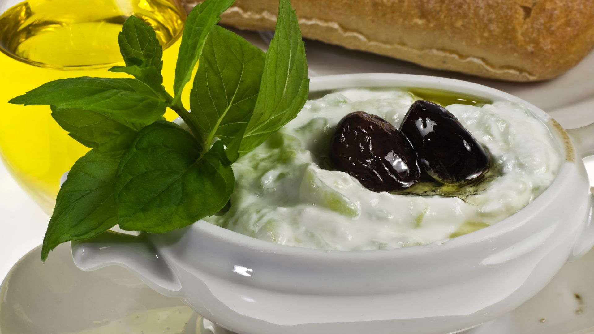 File:Tzatziki meze or appetizer, also used as a sauce.jpg