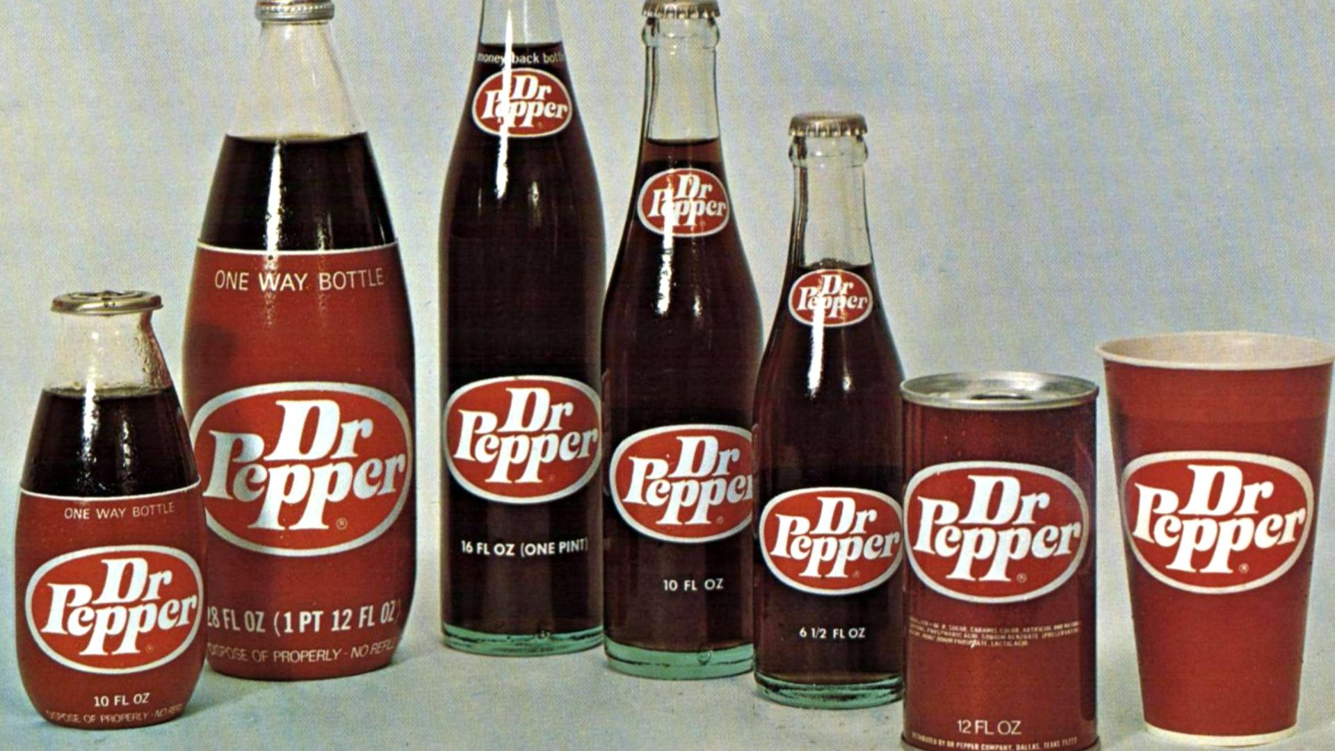 File:Dr Pepper bottles and cans as of 1971.jpg