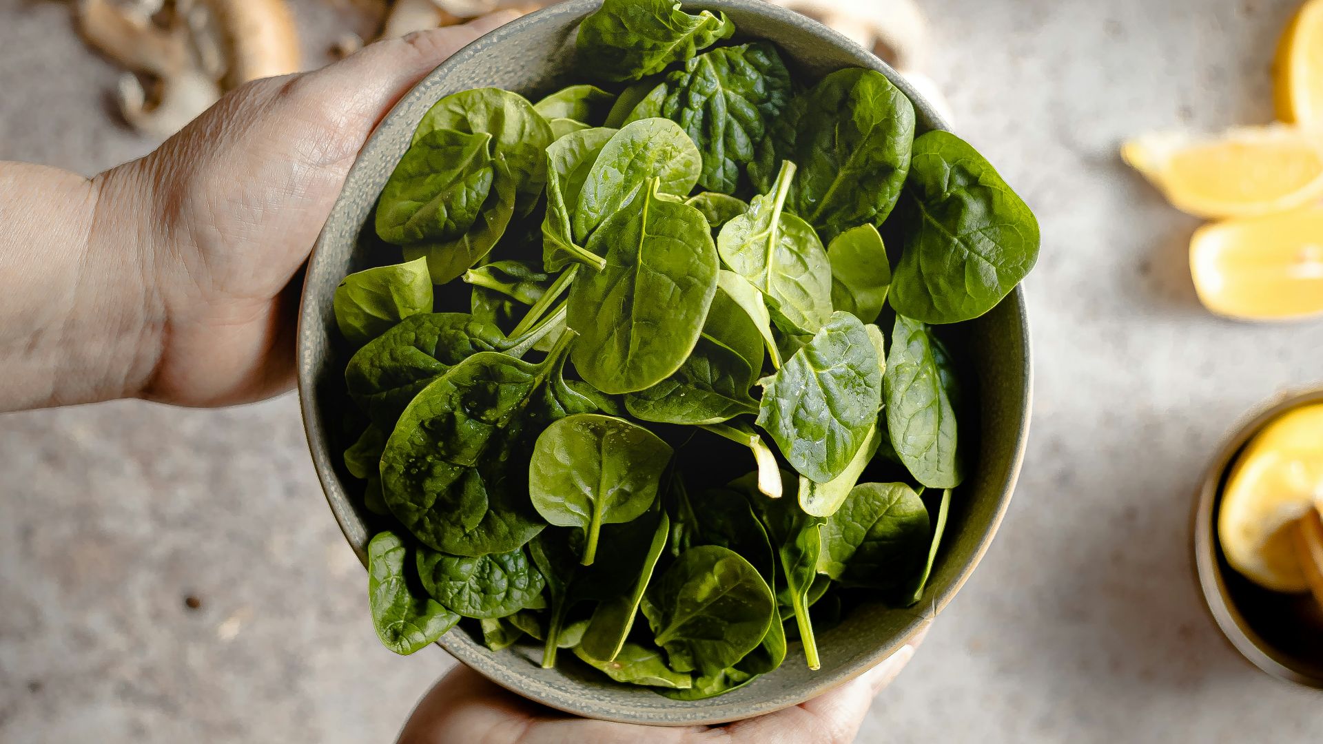 green leaves on white ceramic bowl
