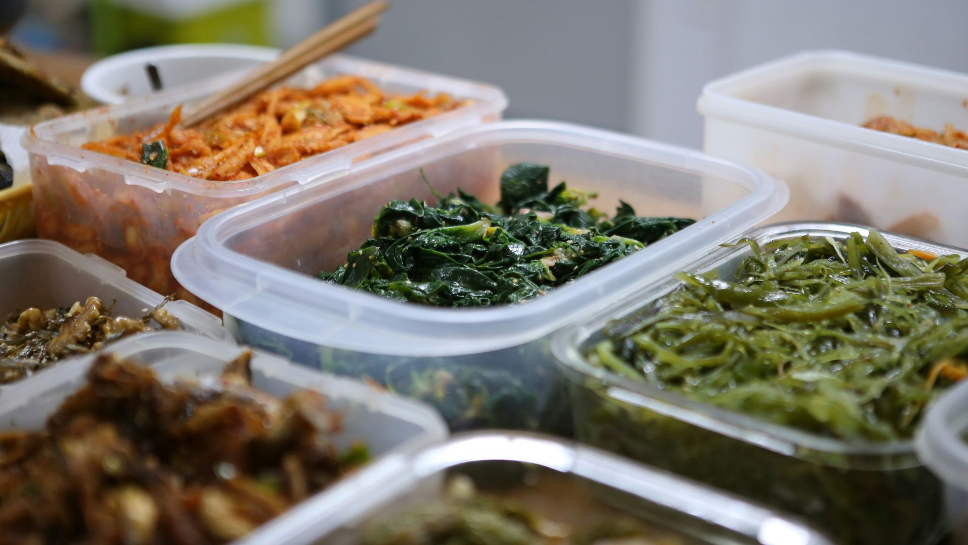 variety of cooked foods