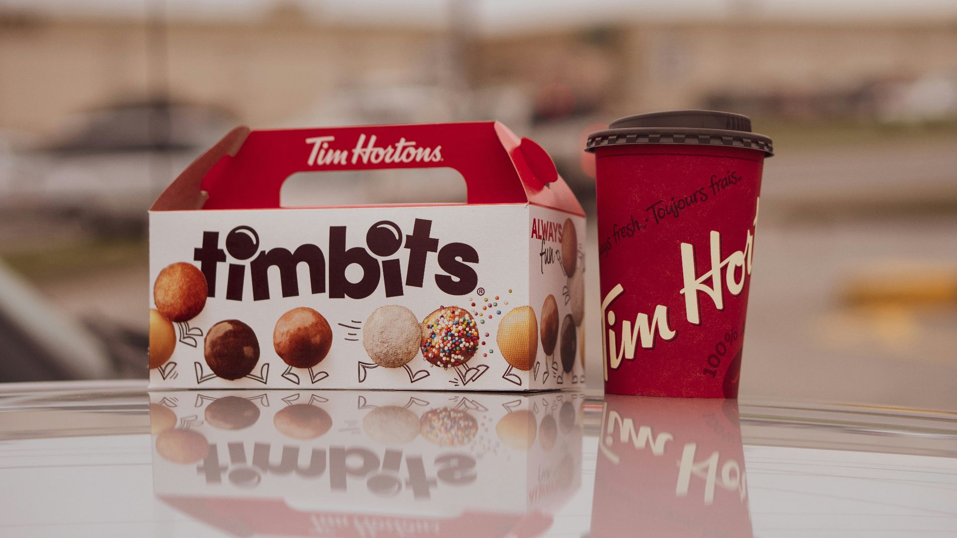 Timbits doughnut box