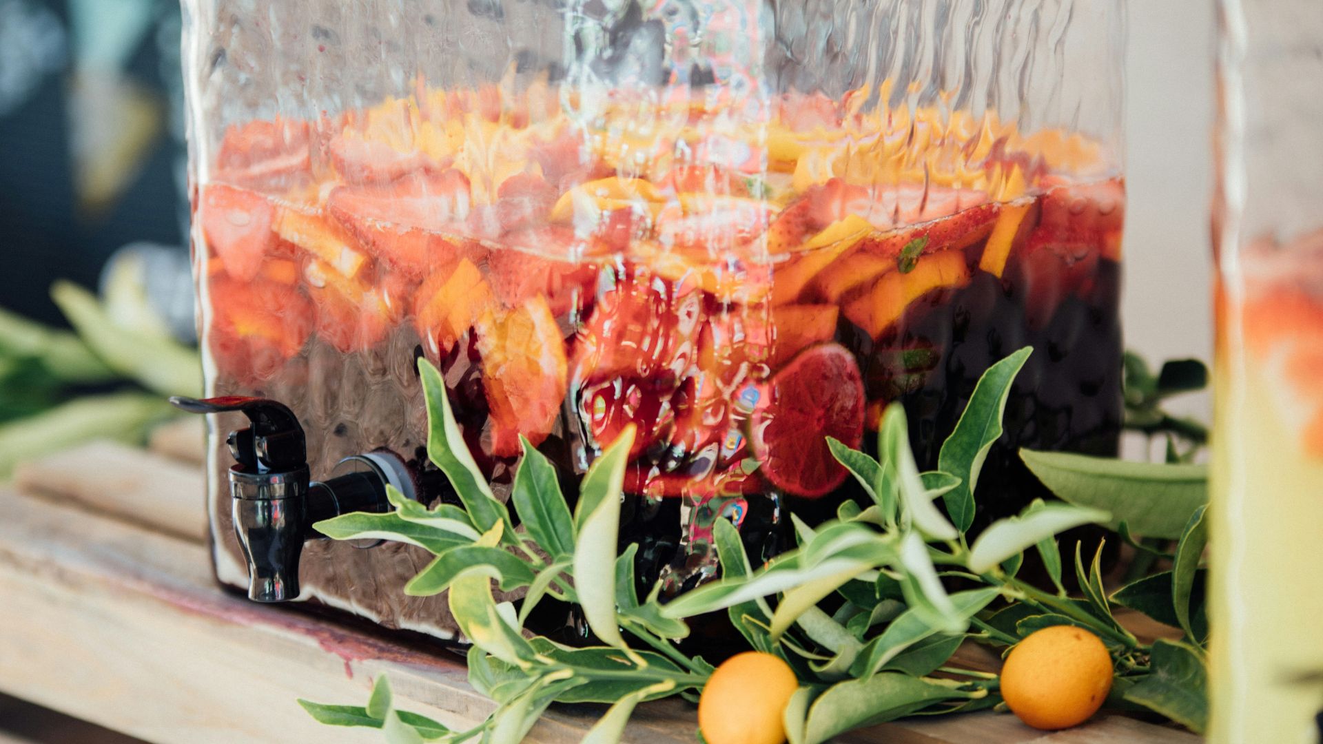 tangerine fruits on brown wooden crate
