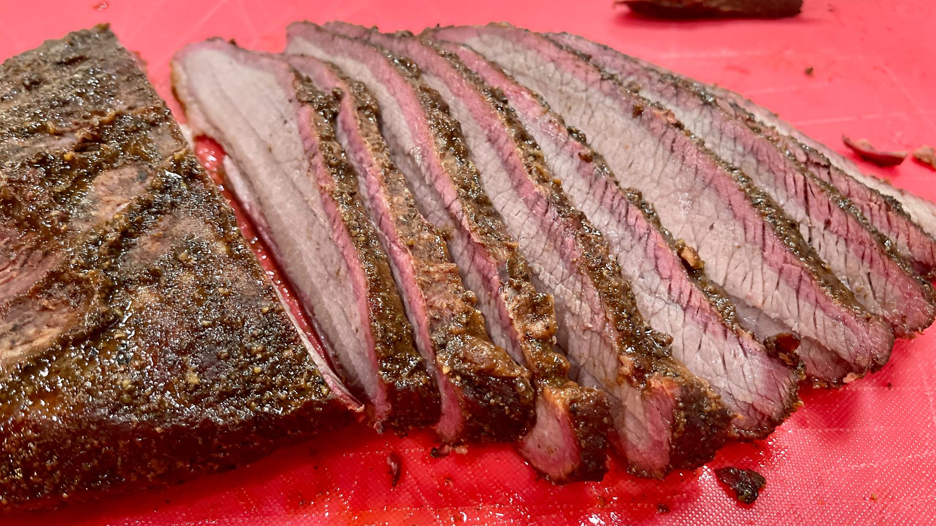 File:Smoked Brisket with smoke ring.jpg