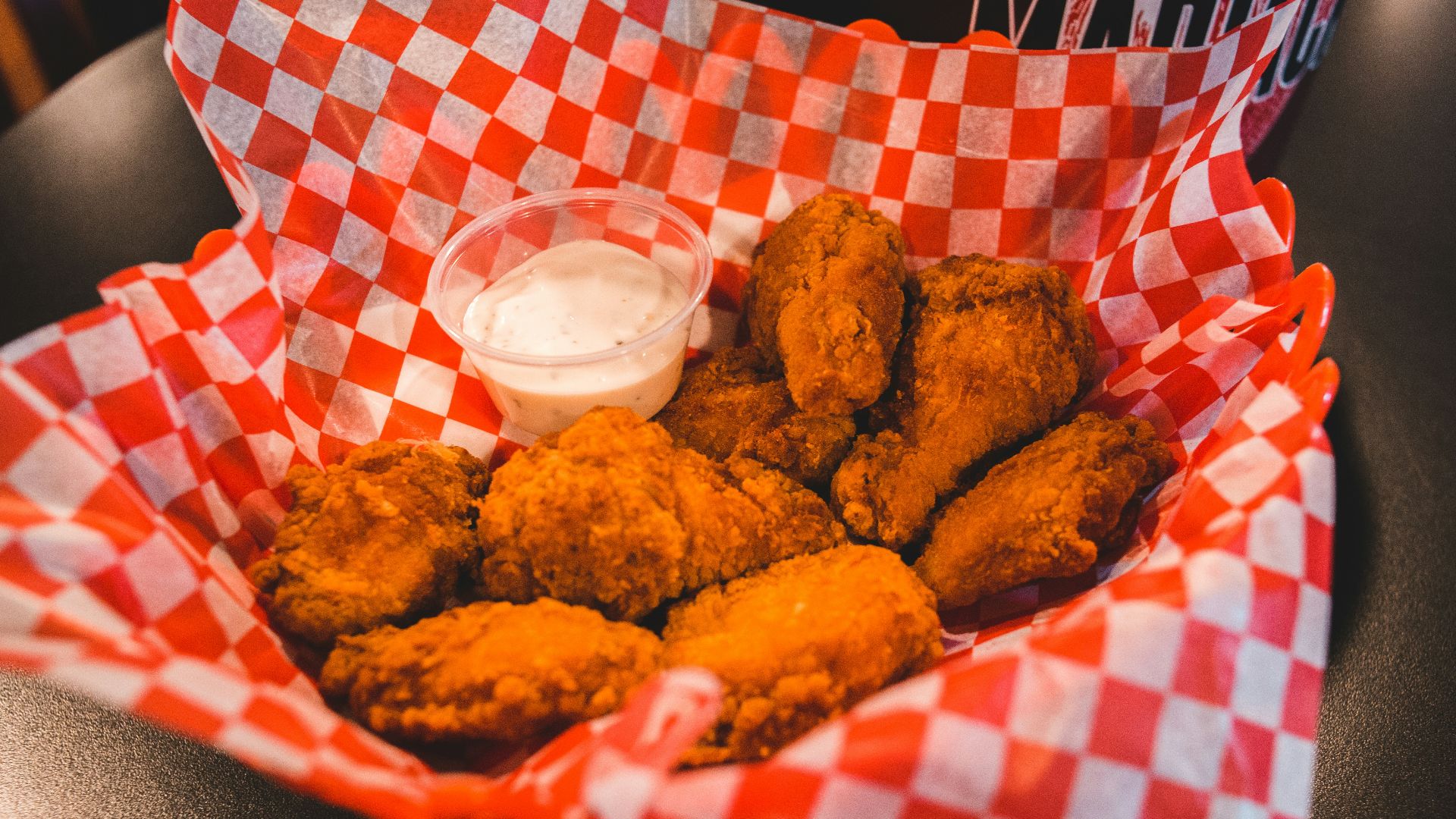 fried chicken on white ceramic plate